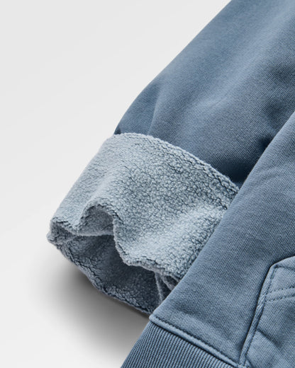 Boundless Relaxed Fit Hoodie - Stormy Blue - Flatlay