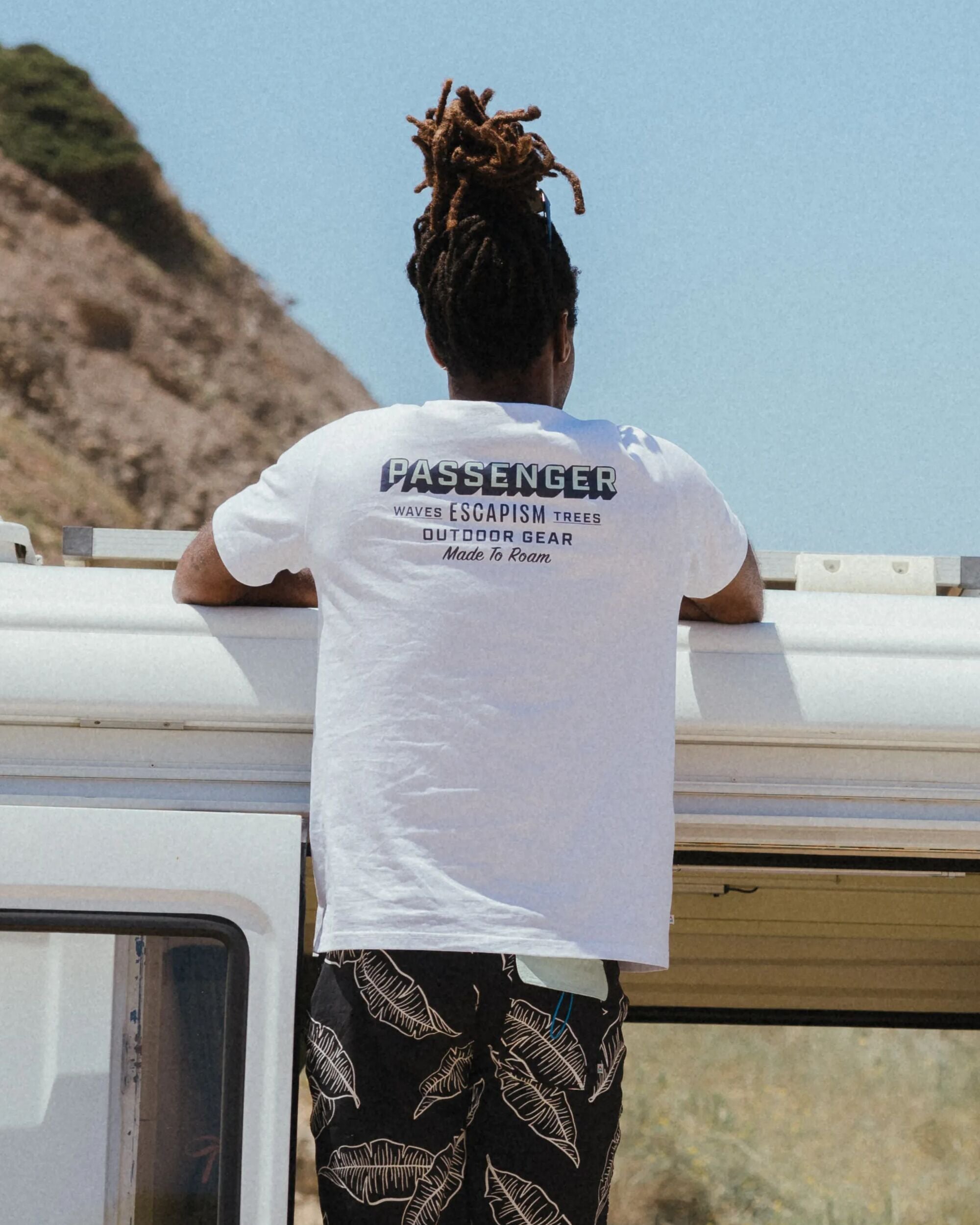 Outdoor Gear Organic Cotton T-Shirt - White - Lifestyle