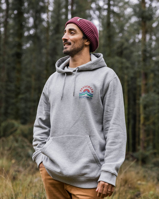 Dumont Organic Relaxed Fit Hoodie - Grey Marl