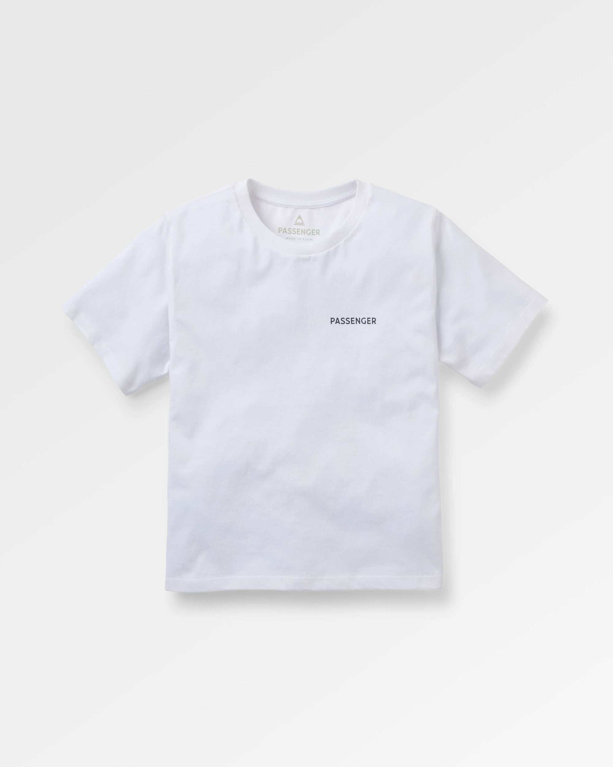 Roamer Women's T-Shirt - White - Flatlay