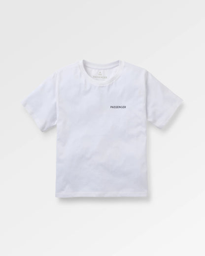 Roamer Women's T-Shirt - White - Flatlay