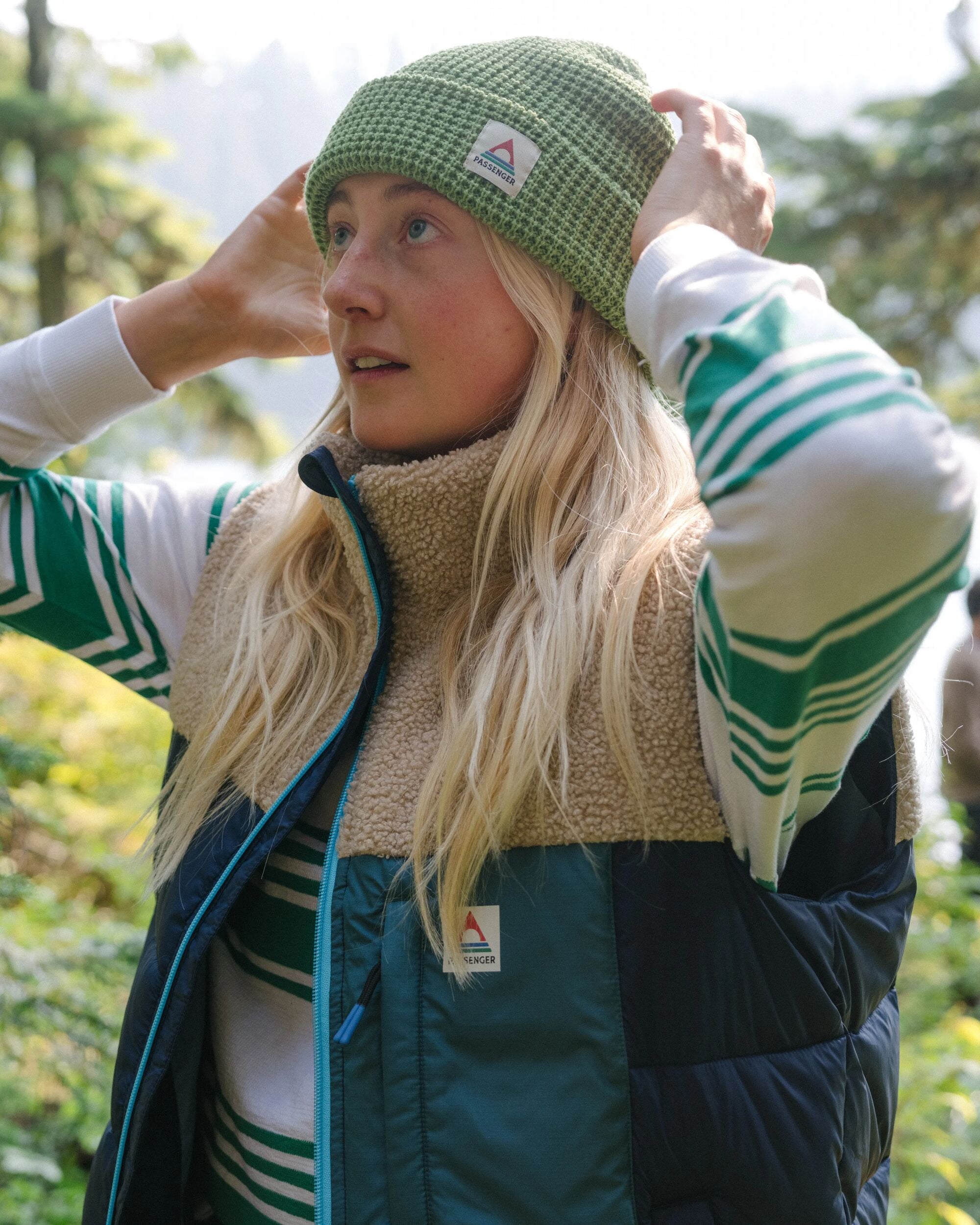 Inspire Recycled Insulated Vest - Rich Navy - Lifestyle