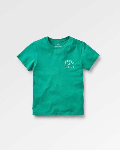 Penida T-Shirt - Greenlake - Flatlay