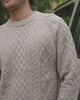 Sandbar Merino Wool Knitted Jumper - Oatmeal - 