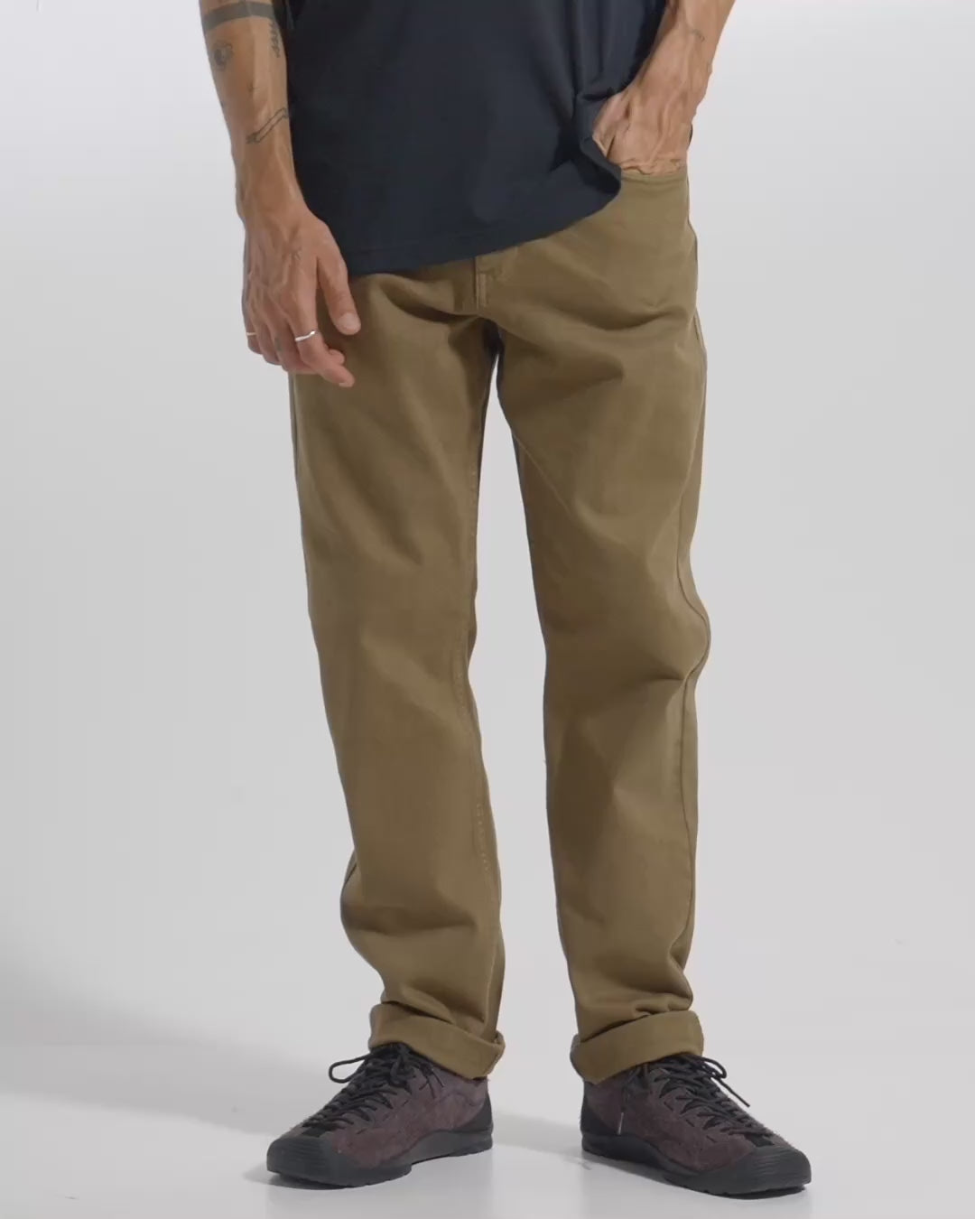 Farloche Jeans - Caramel Brown - 