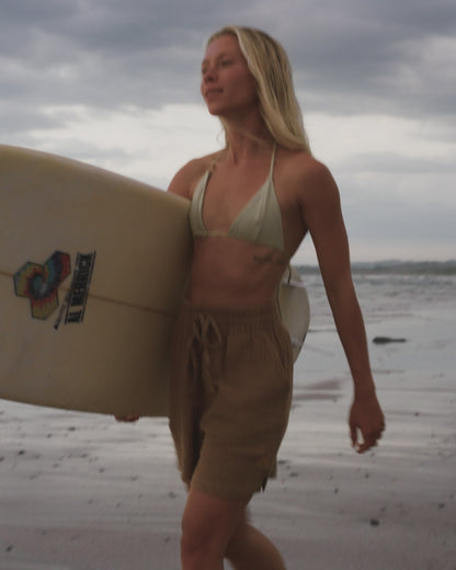 Waveney Short - Caramel Brown - Lifestyle