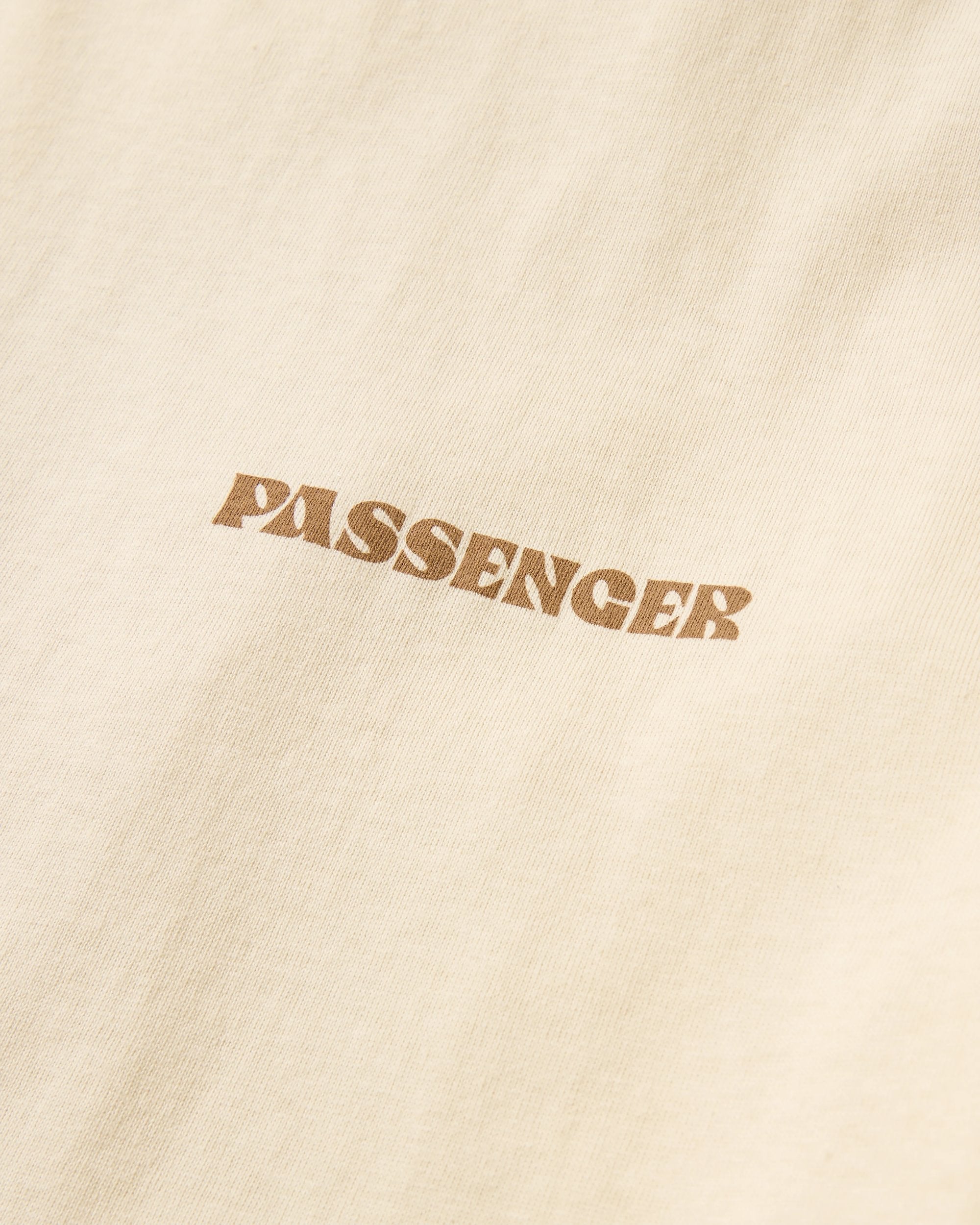 Patches Recycled Cotton T-Shirt - Birch - Flatlay