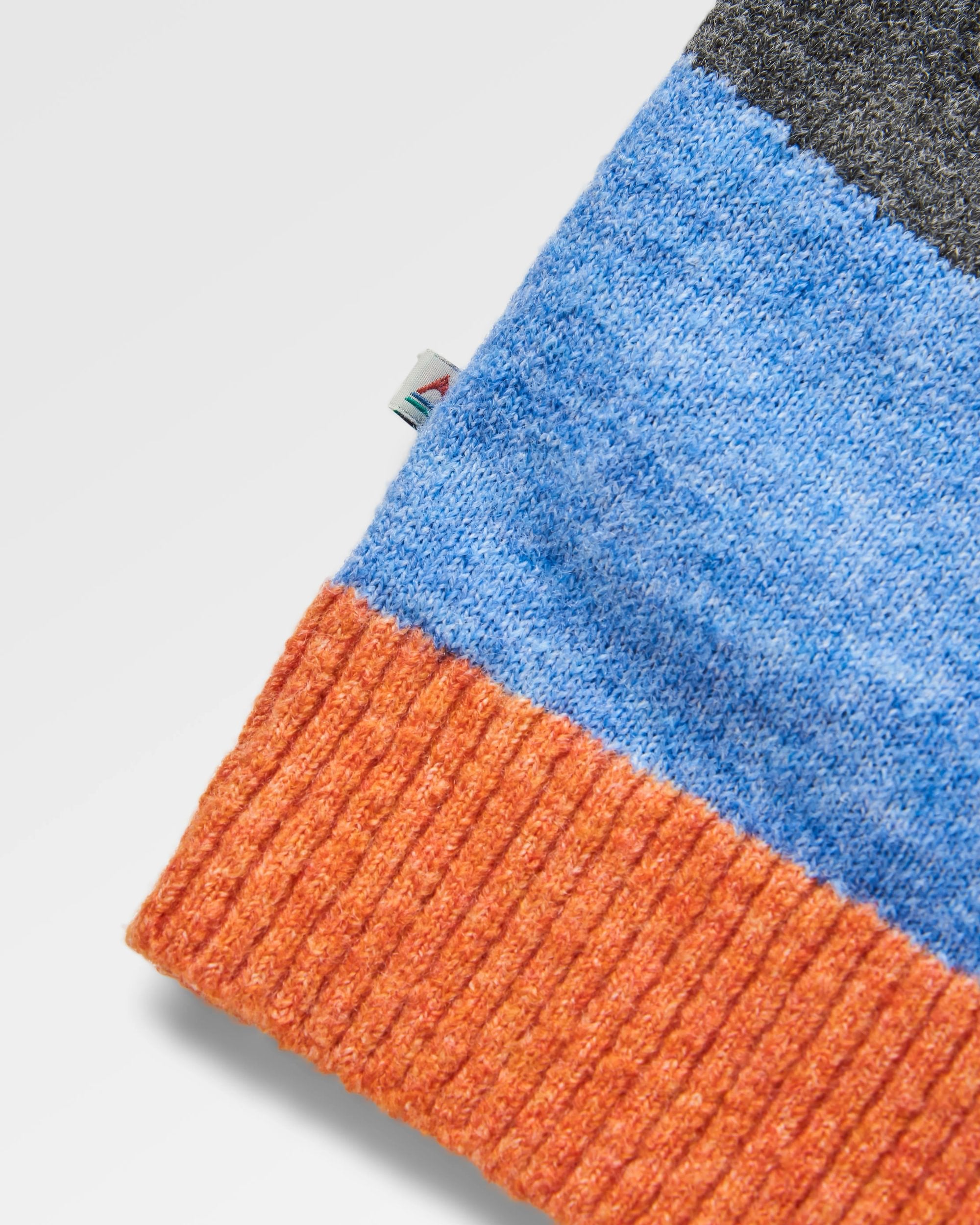 Scenic 'Light' Long Knitted Cardigan - Scenic Grey - Flatlay