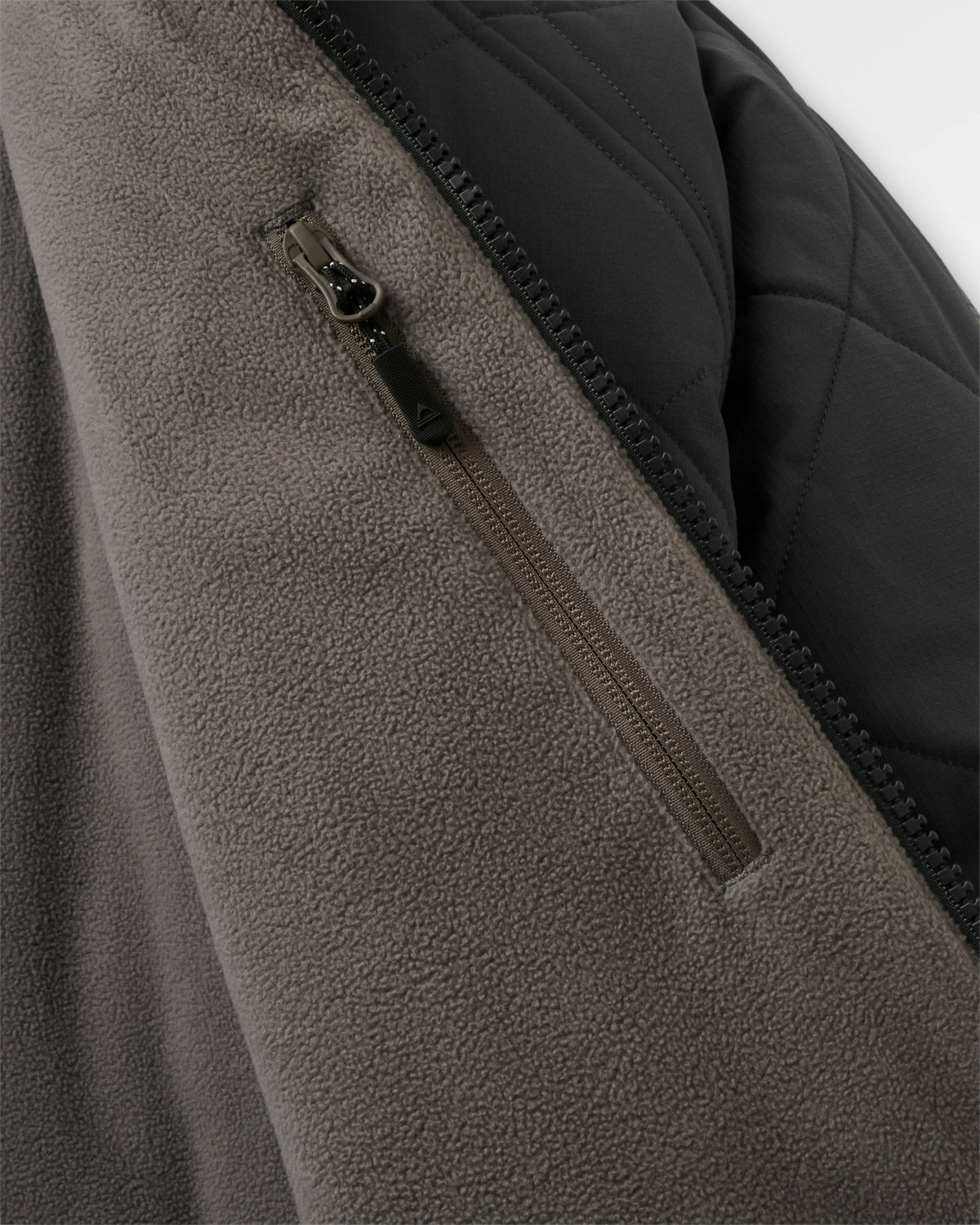 Campscape Winter Parka - Charcoal/Faded Black - Flatlay