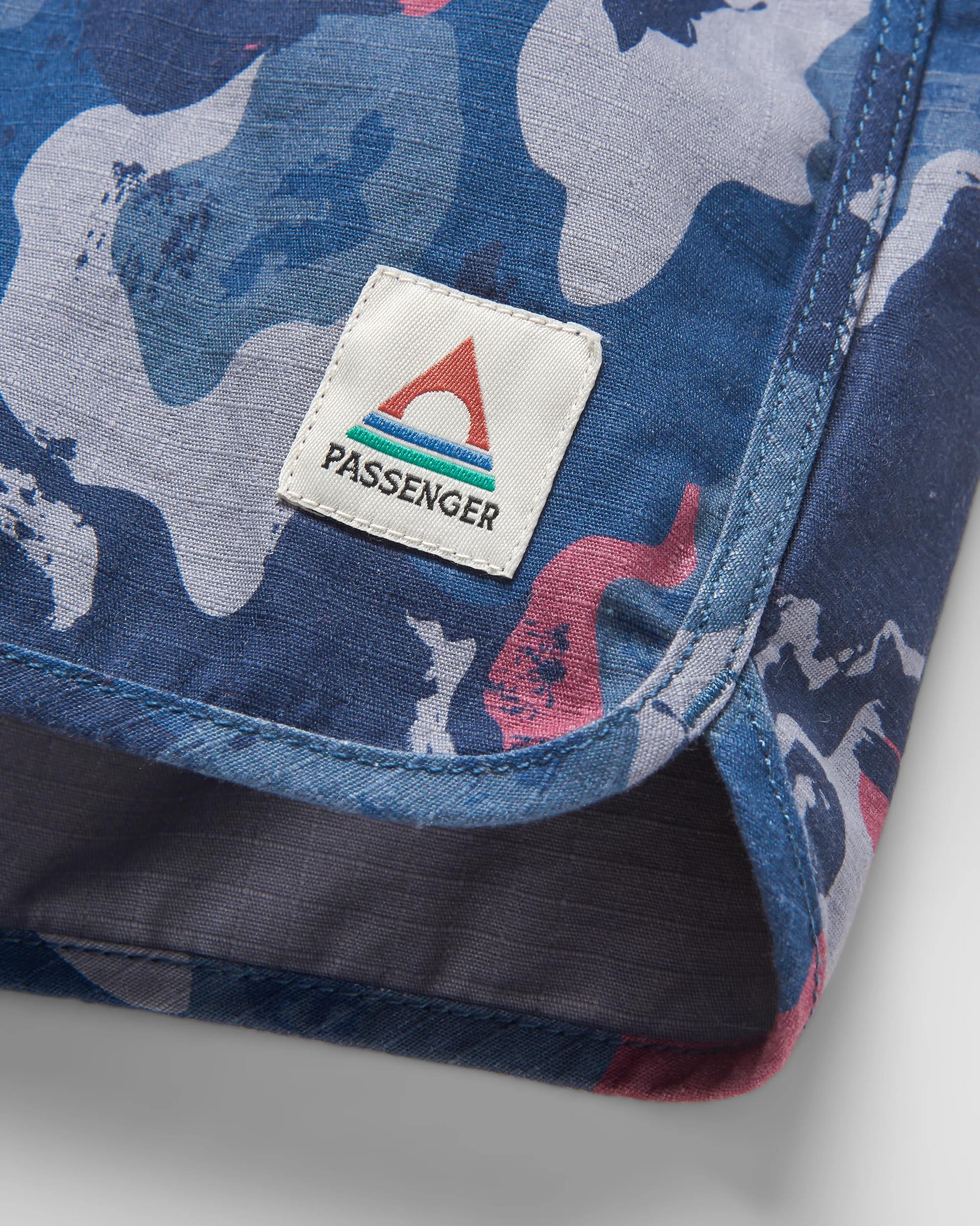 Explore All Purpose Short - Sycamore Camo - Flatlay