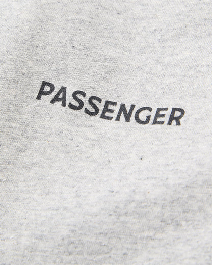 Roamer Raglan LS T-Shirt - Khaki/Grey Marl - Flatlay