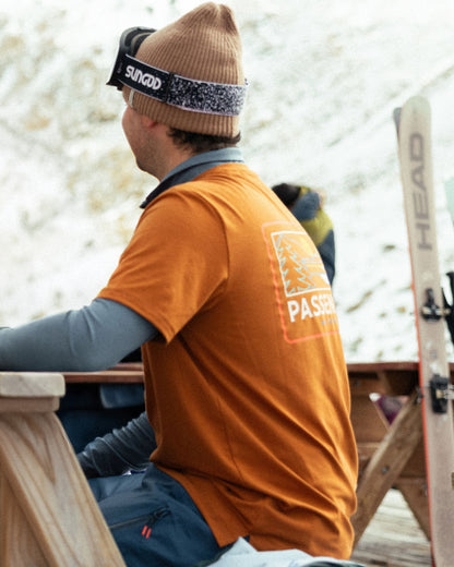 Roamer Men's Recycled Active T-Shirt - Glazed Ginger - Lifestyle