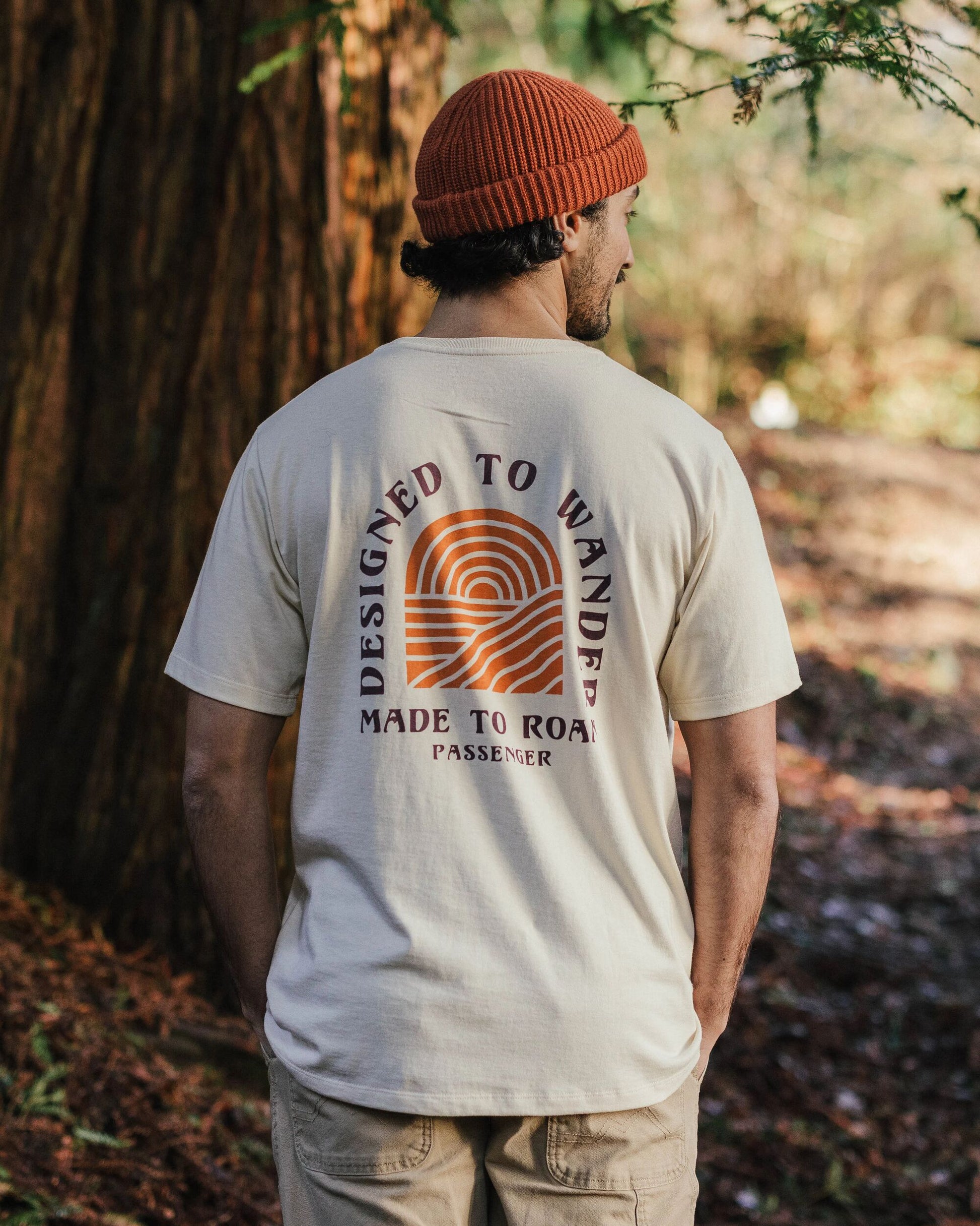 Sundown Recycled Cotton T-Shirt - Birch