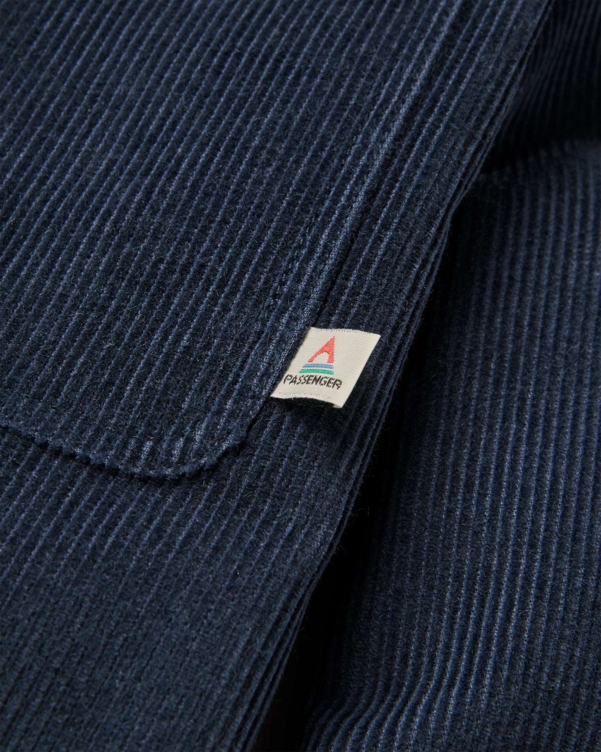 Backcountry Cord Shirt - Deep Navy - Flatlay