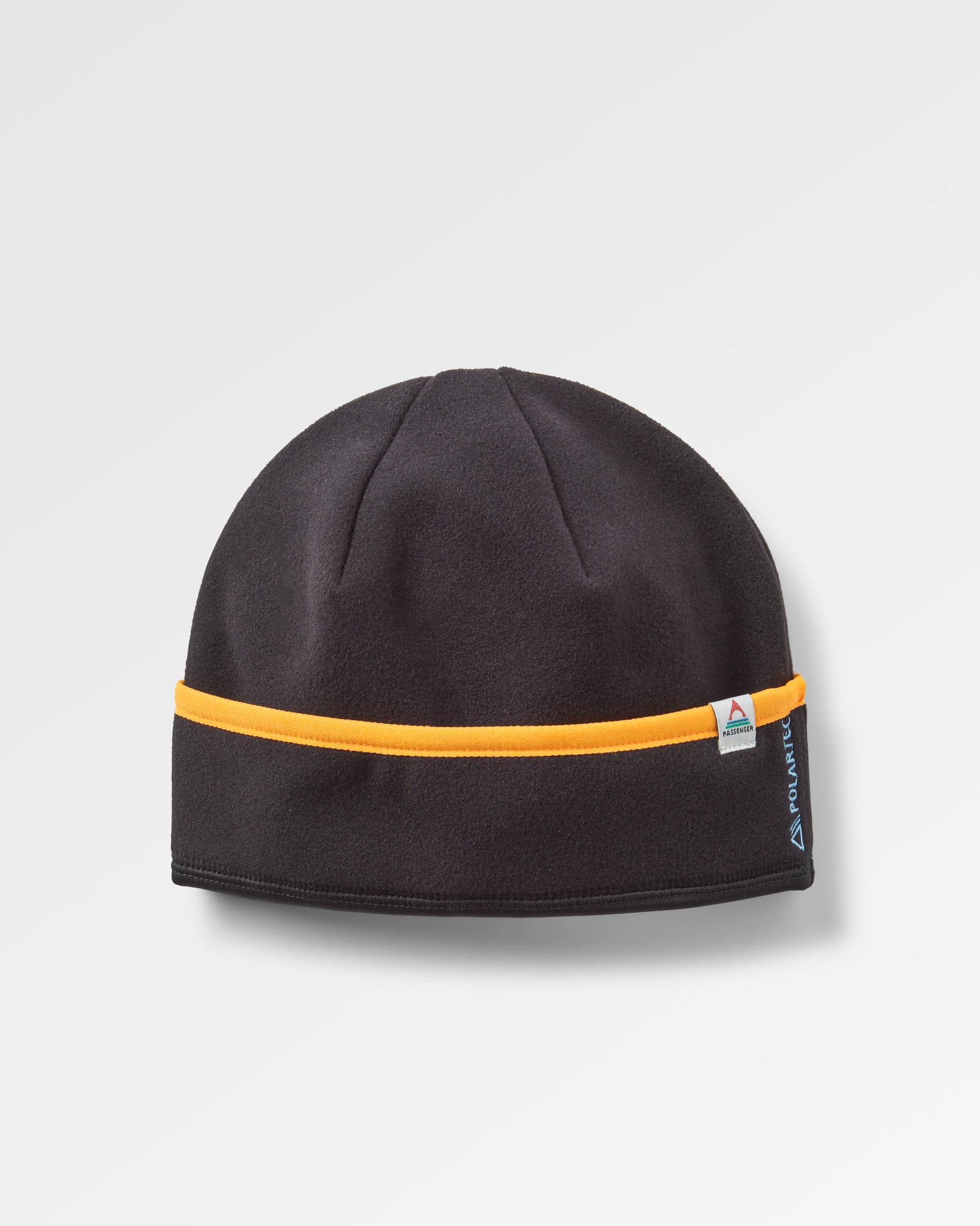 Wintergreen Recycled Polartec® Thermal Beanie - Black - Flatlay