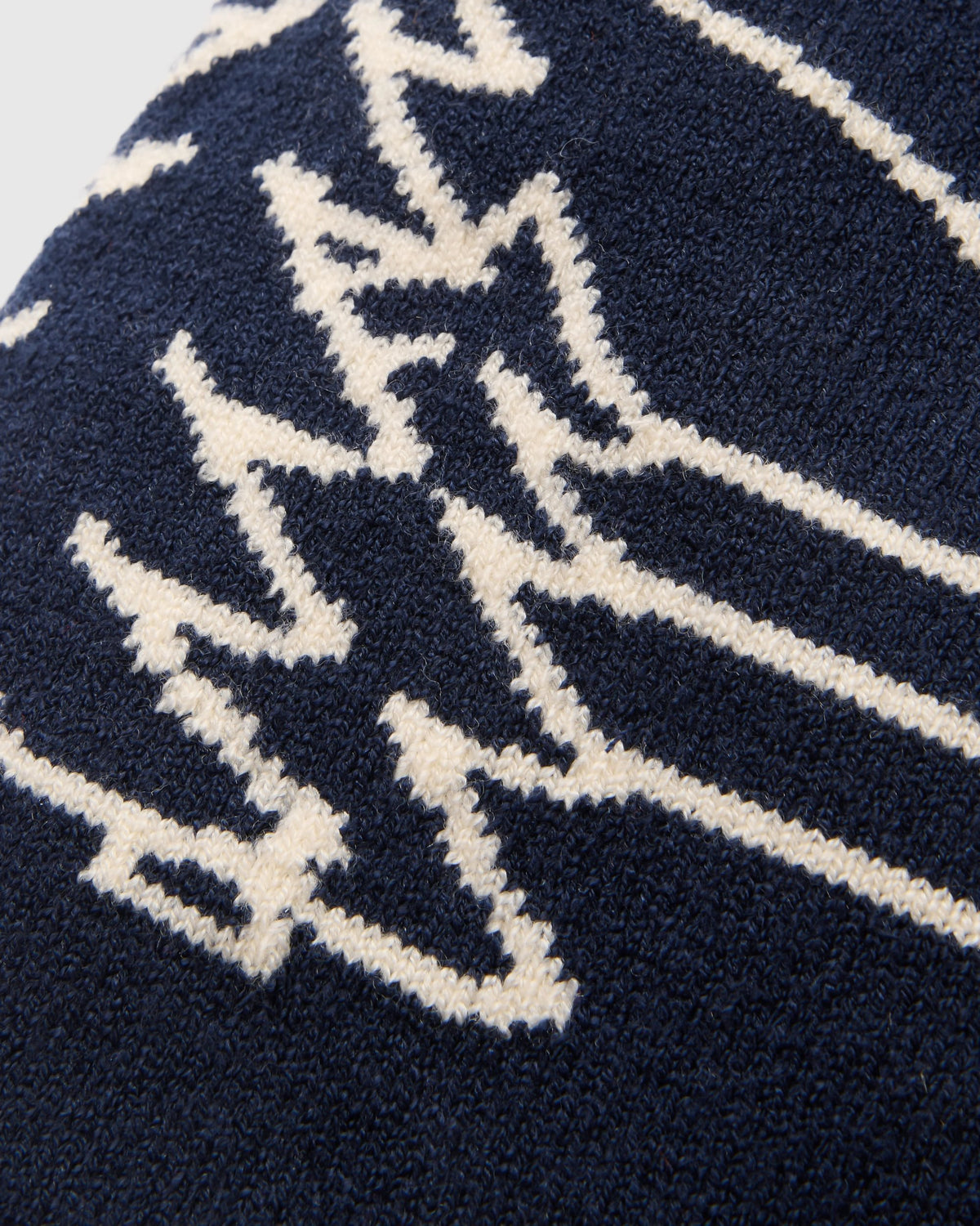 Tarn Beanie - Rich Navy - Flatlay