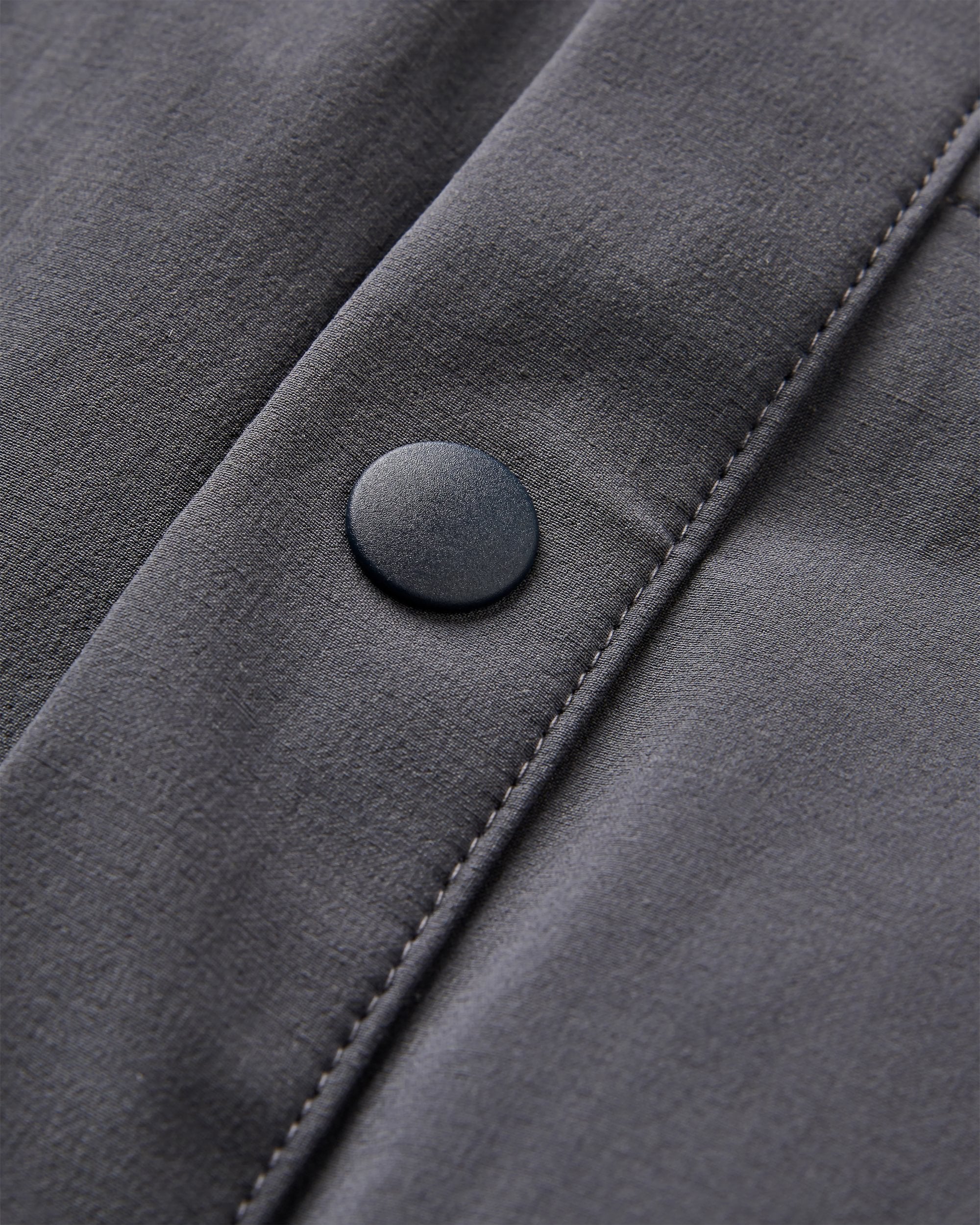 Traveller Short Sleeve Stretch Shirt 2.0 - Charcoal - Flatlay