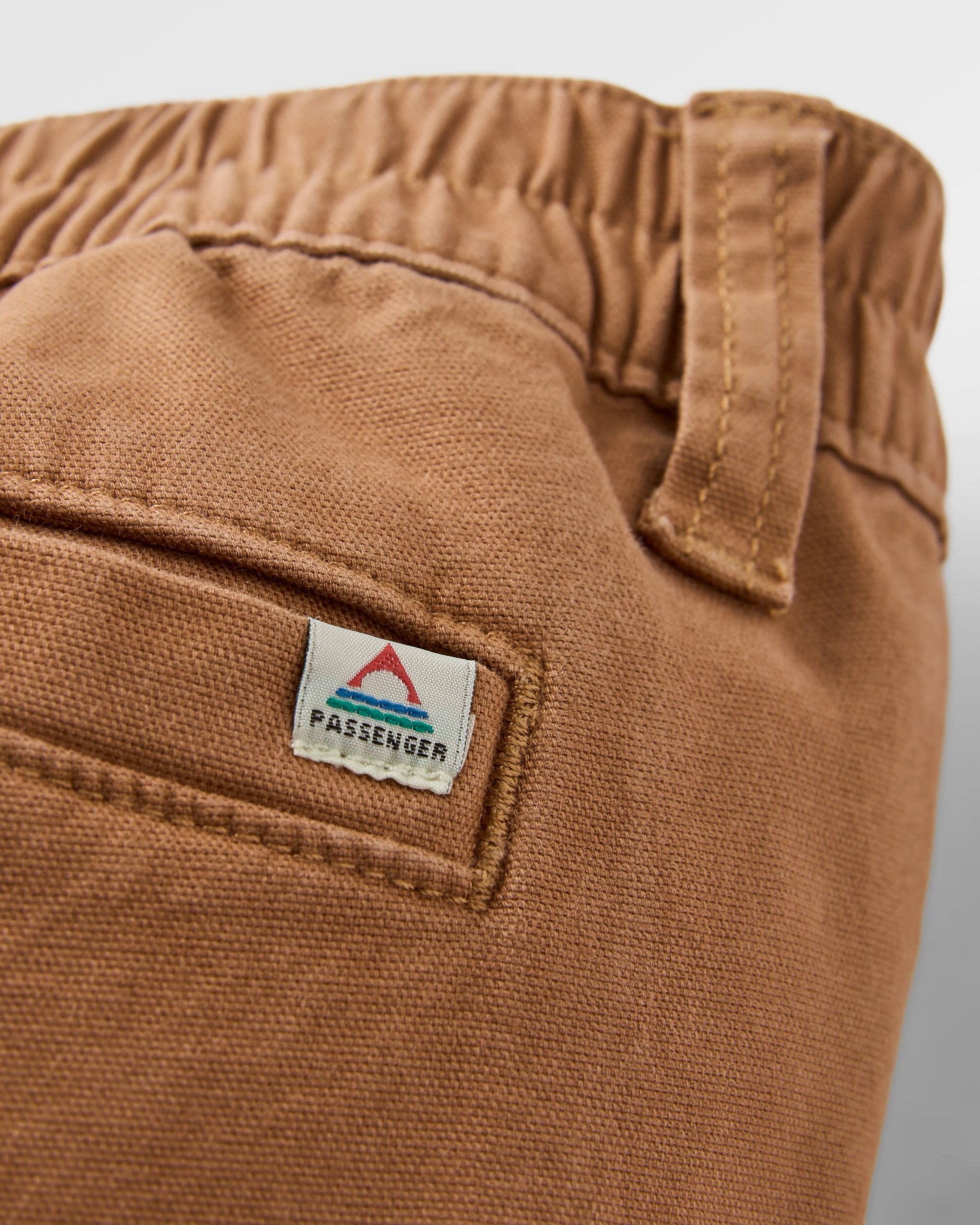 Horizon Comfort Chino - Toffee - Flatlay