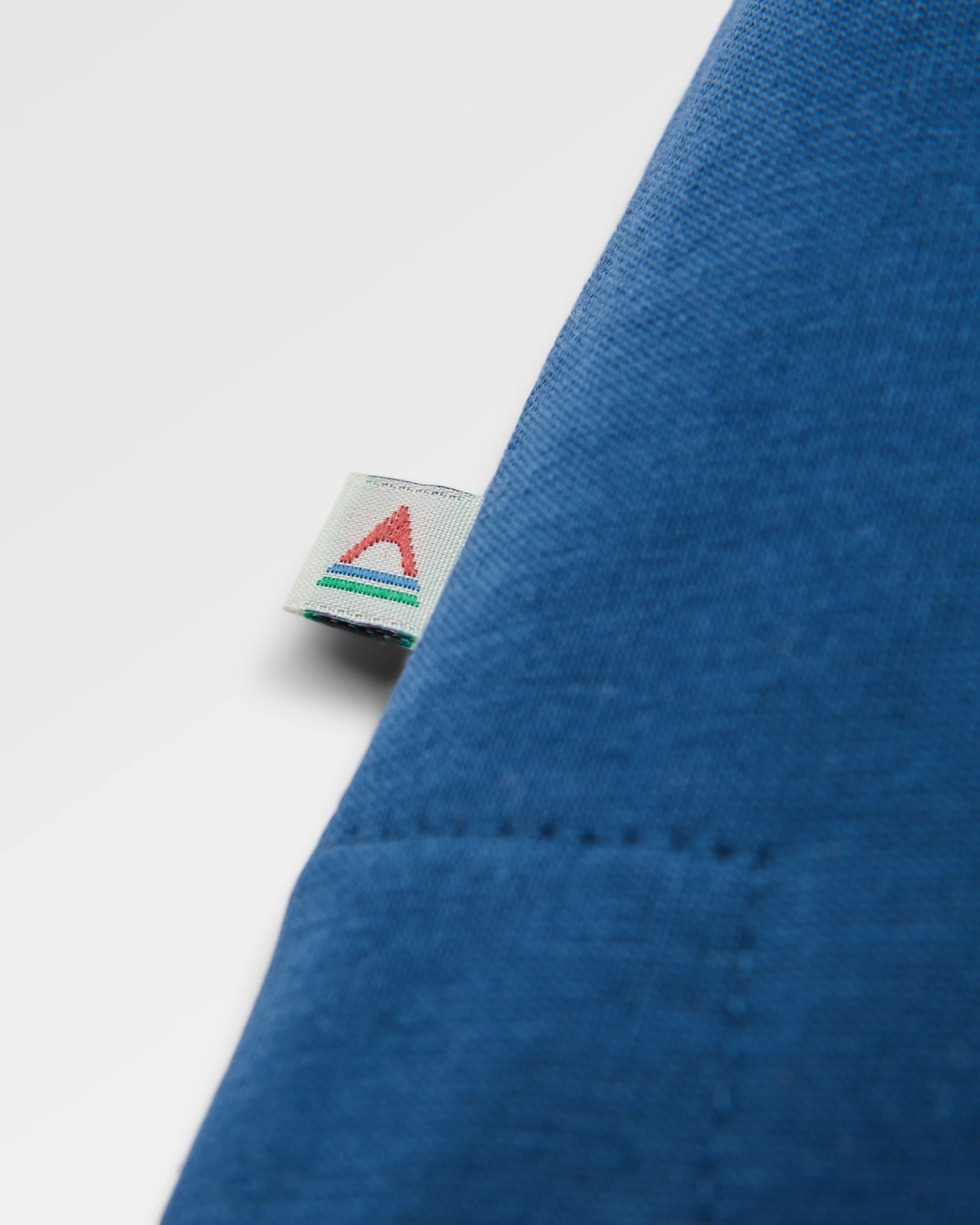 Easy Days Organic Cotton LS T-Shirt - Dark Denim - Flatlay