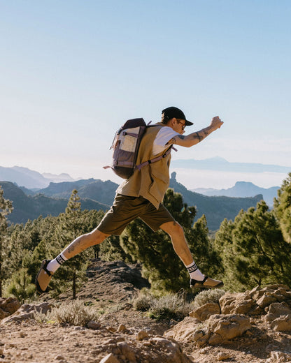 Boondocker 26L Backpack - Heather/ Deep Purple - Lifestyle