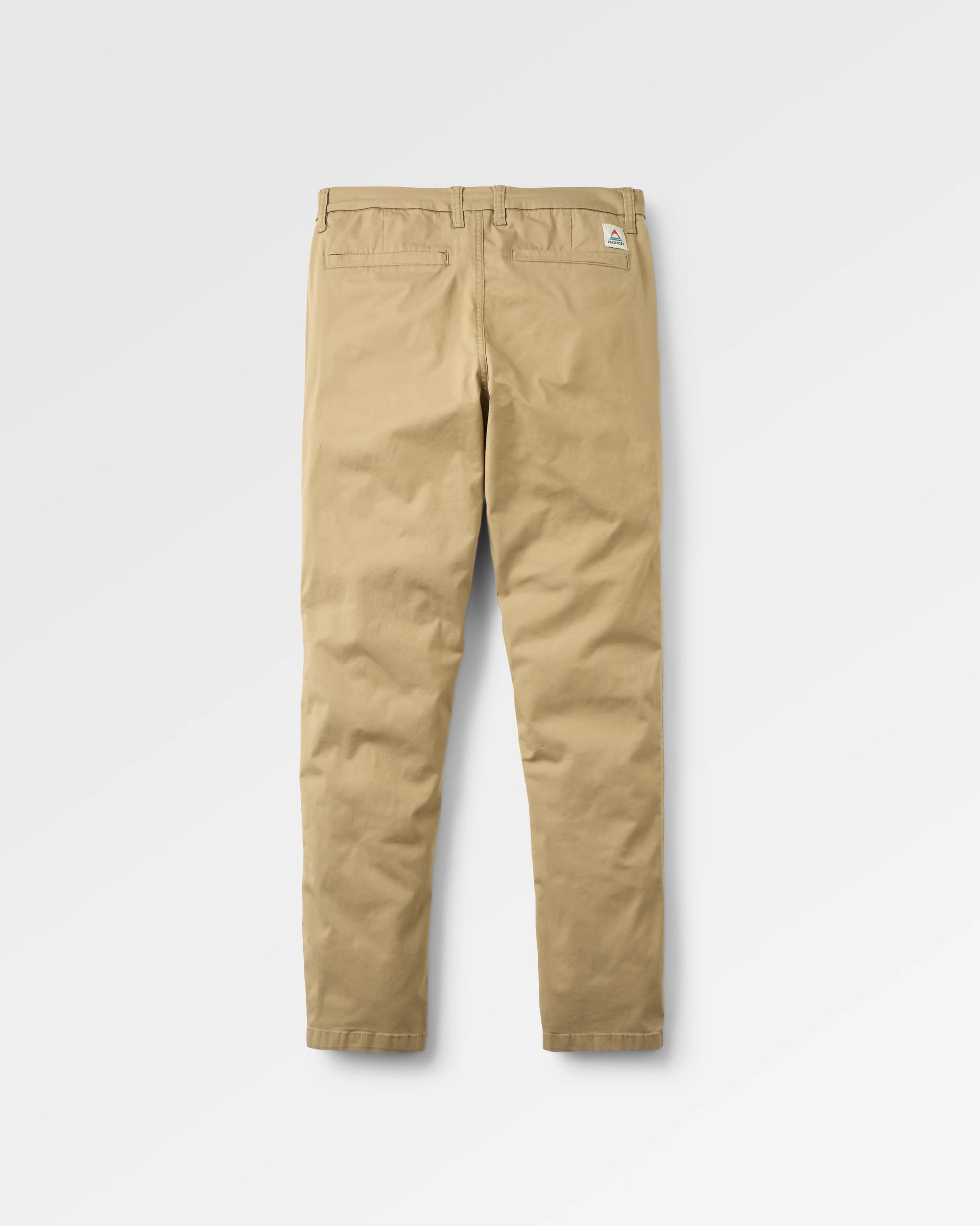 365 Light Organic Cotton Trouser - Faded Olive - Flatlay
