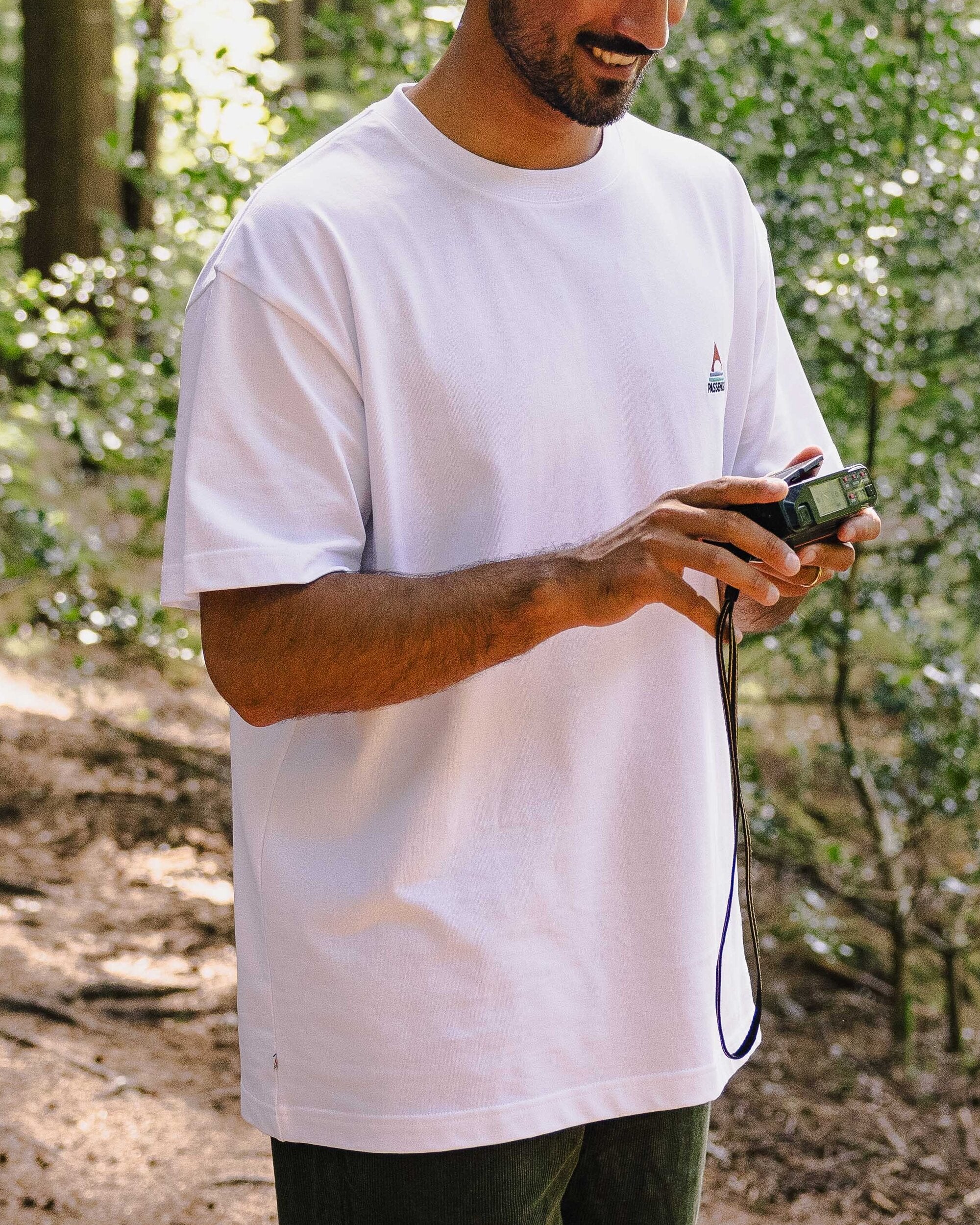 Vita Organic Relaxed Fit T-Shirt - White - Lifestyle