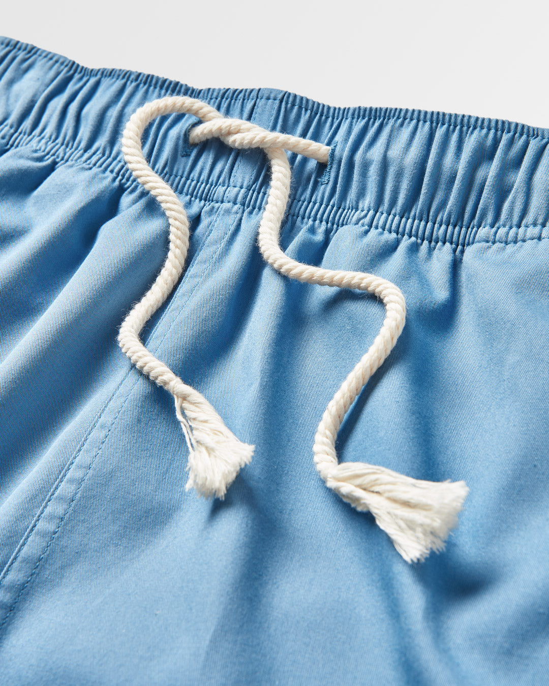 Santosa Twill Short - Blue Shadow - Flatlay