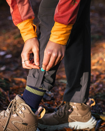 365 Trail Roll Up Trouser - Charcoal