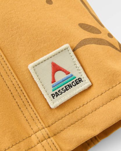 Rialto 16" Boardshort - Spruce Yellow - Flatlay