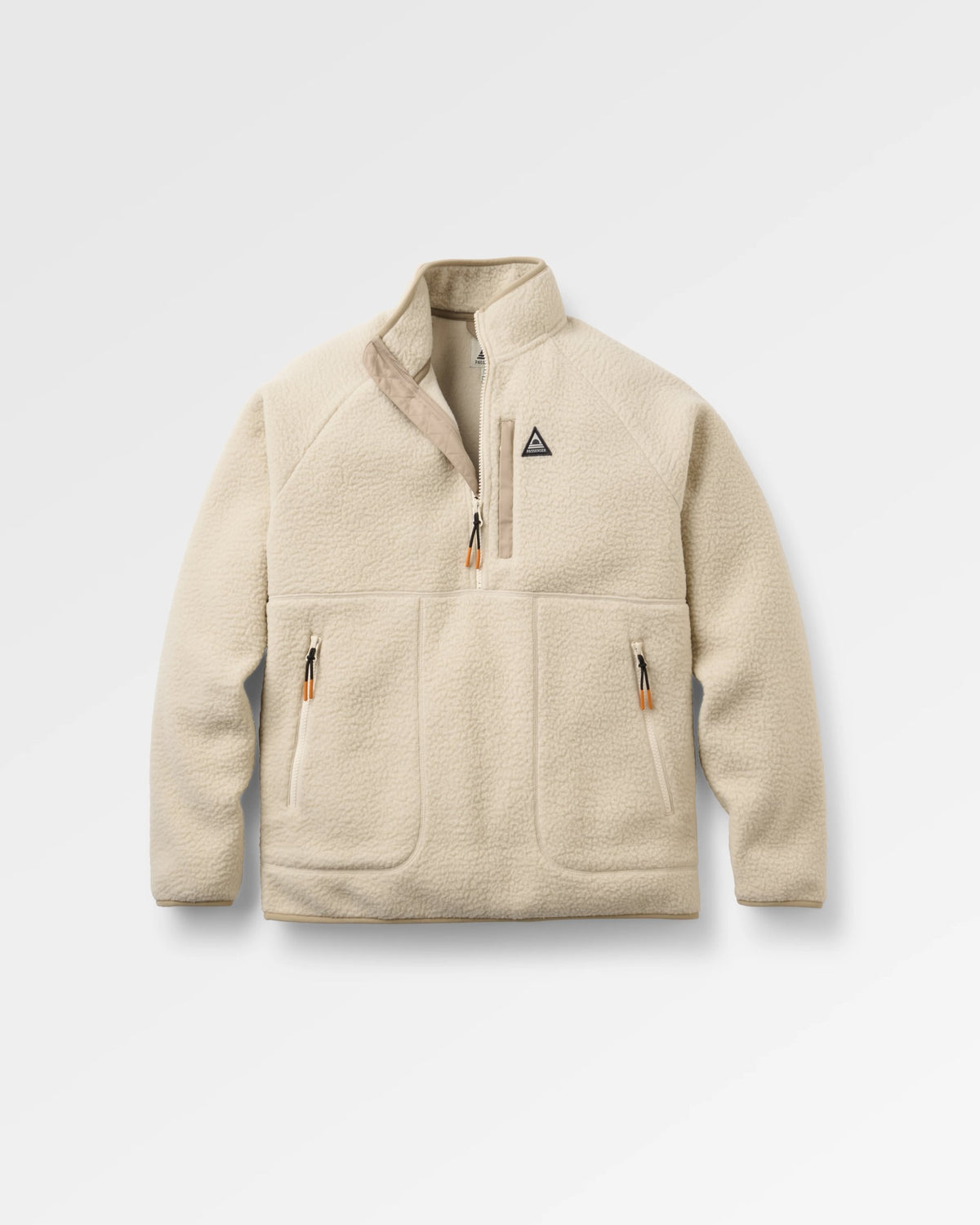 Home Sherpa Fleece - Oatmeal - Flatlay