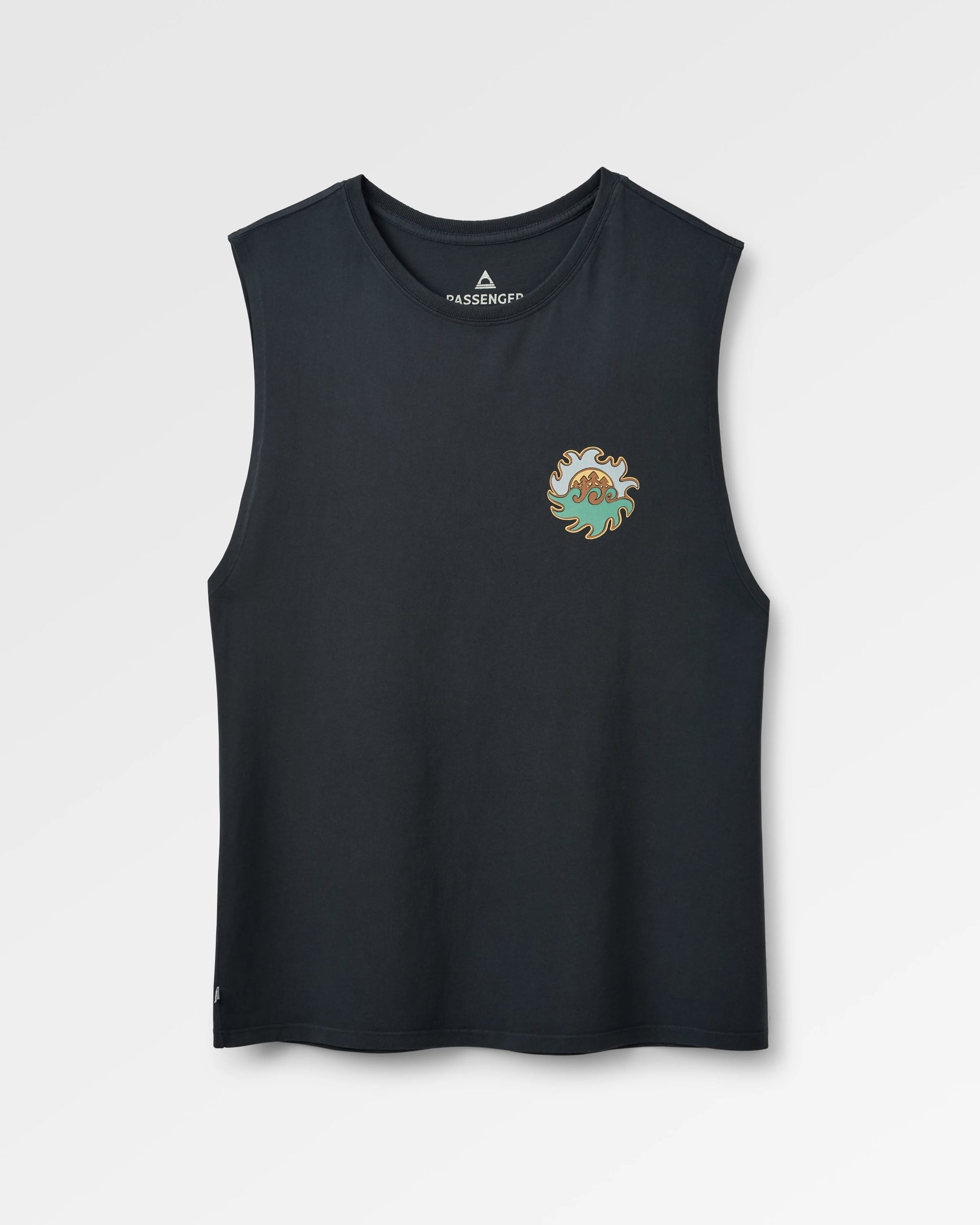 Dune Vest - Black - Flatlay