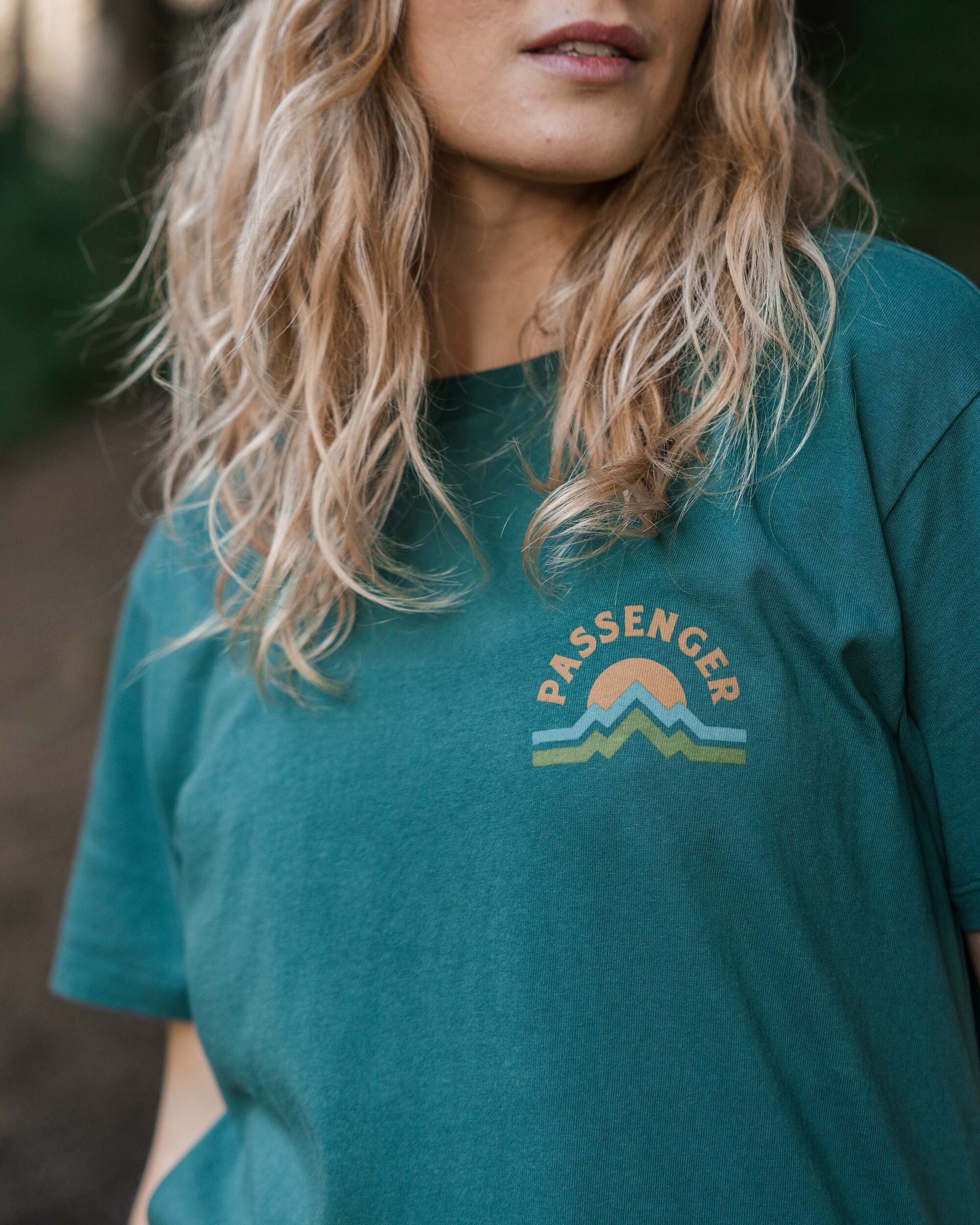 Breathe Recycled Cotton T-Shirt - Mediterranean - Lifestyle