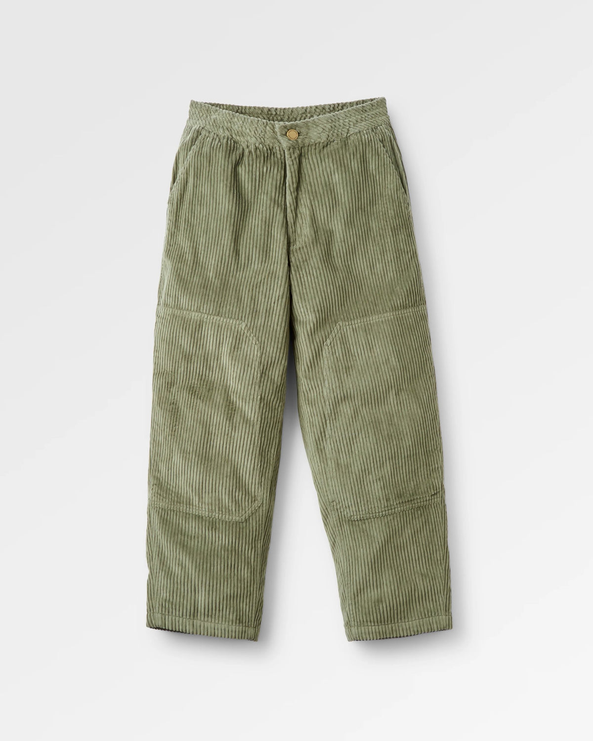 Bracken Lined Trouser - Dusty Olive - Flatlay