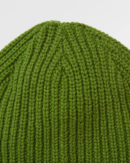 Beechwood Recycled Fleece Lined Beanie - Khaki - Flatlay