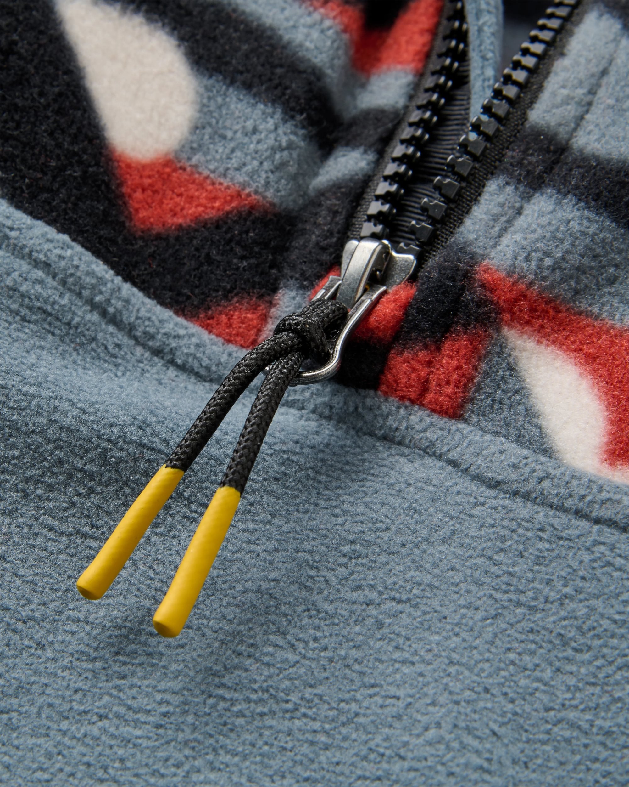 Set Off Recycled Polar 1/4 Zip Fleece 2.0 - Views Storm Grey - Flatlay