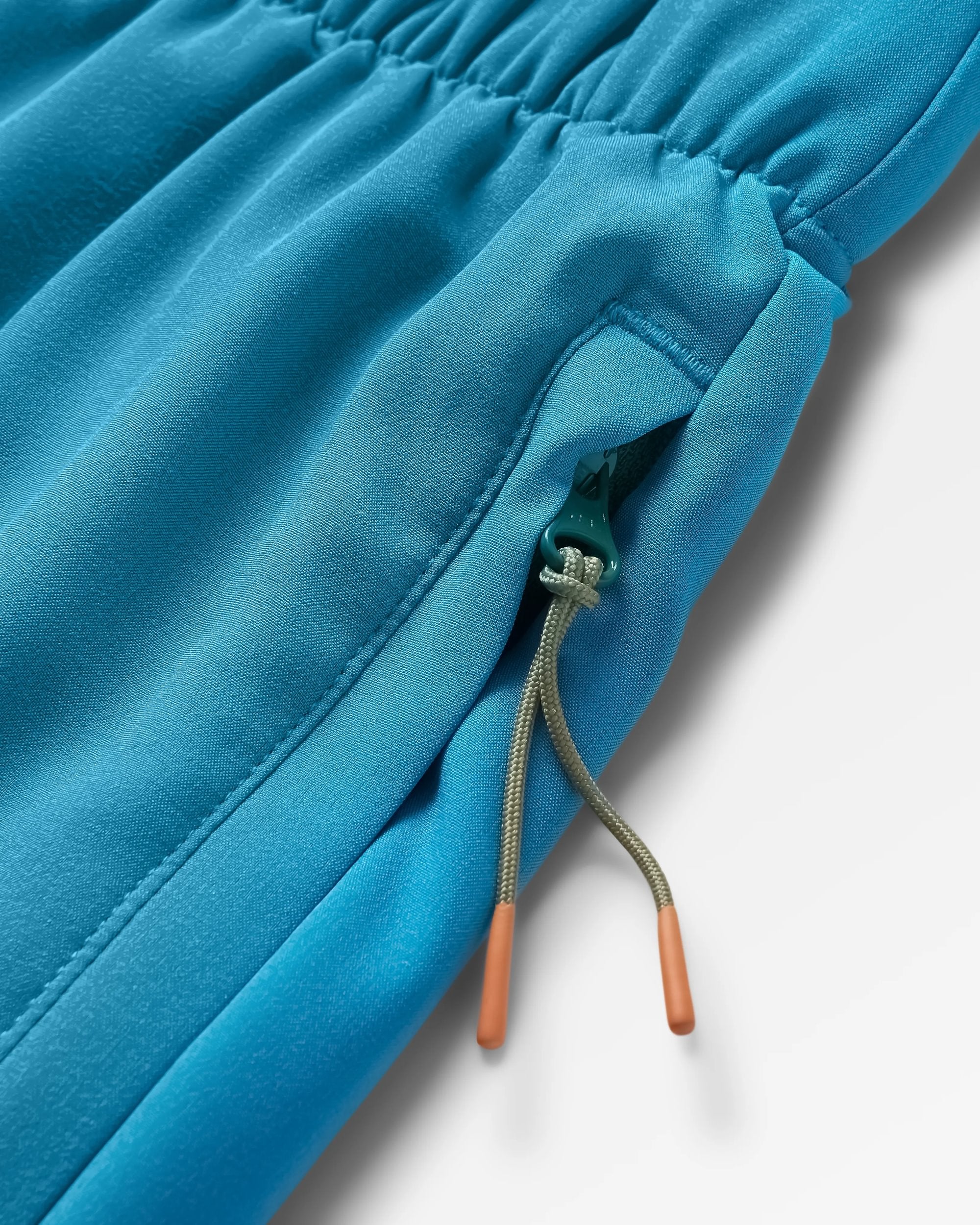 Sandune Trail Short - Blue Pool - Flatlay