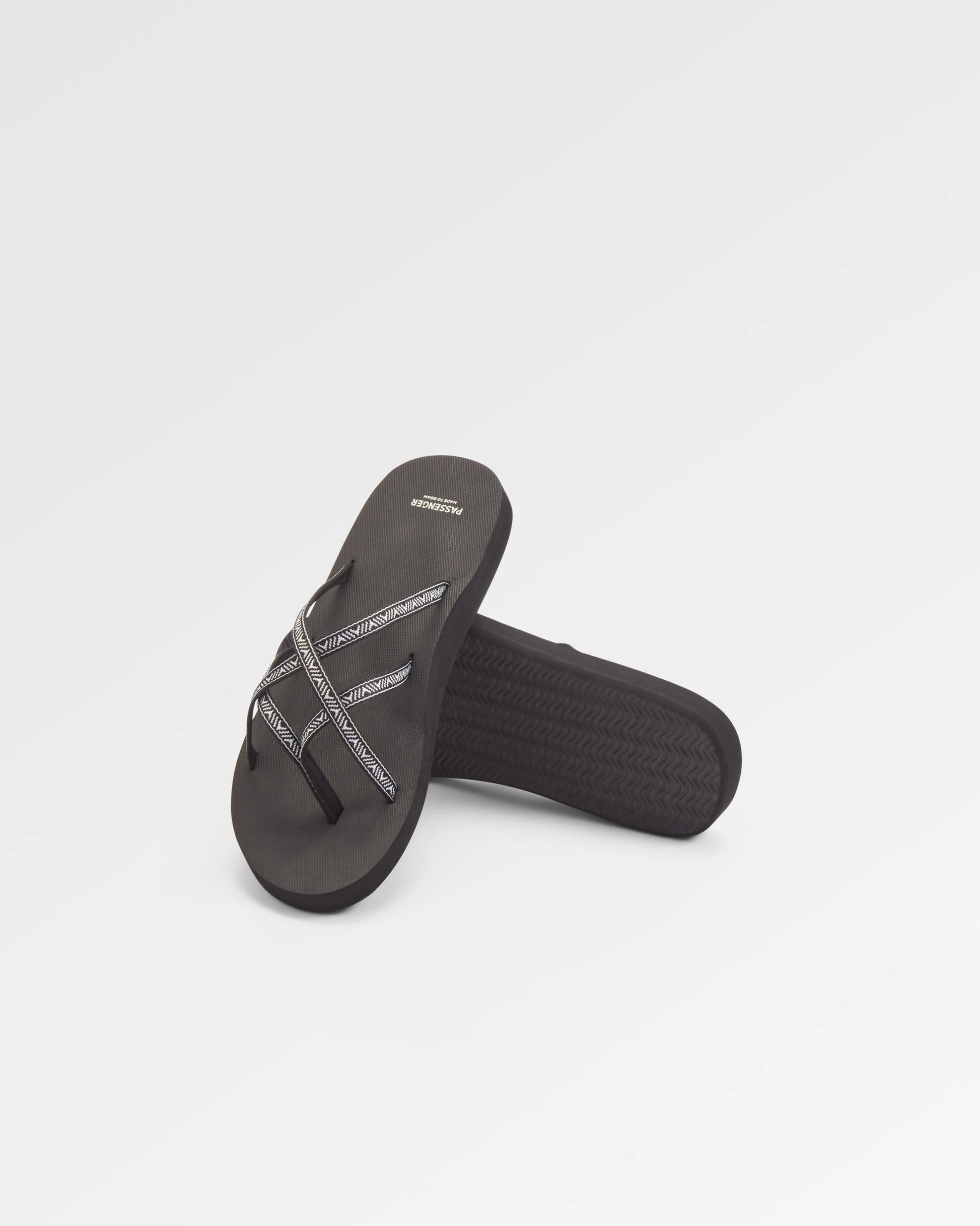 Siren Sandal - Trail Monochrome - Flatlay