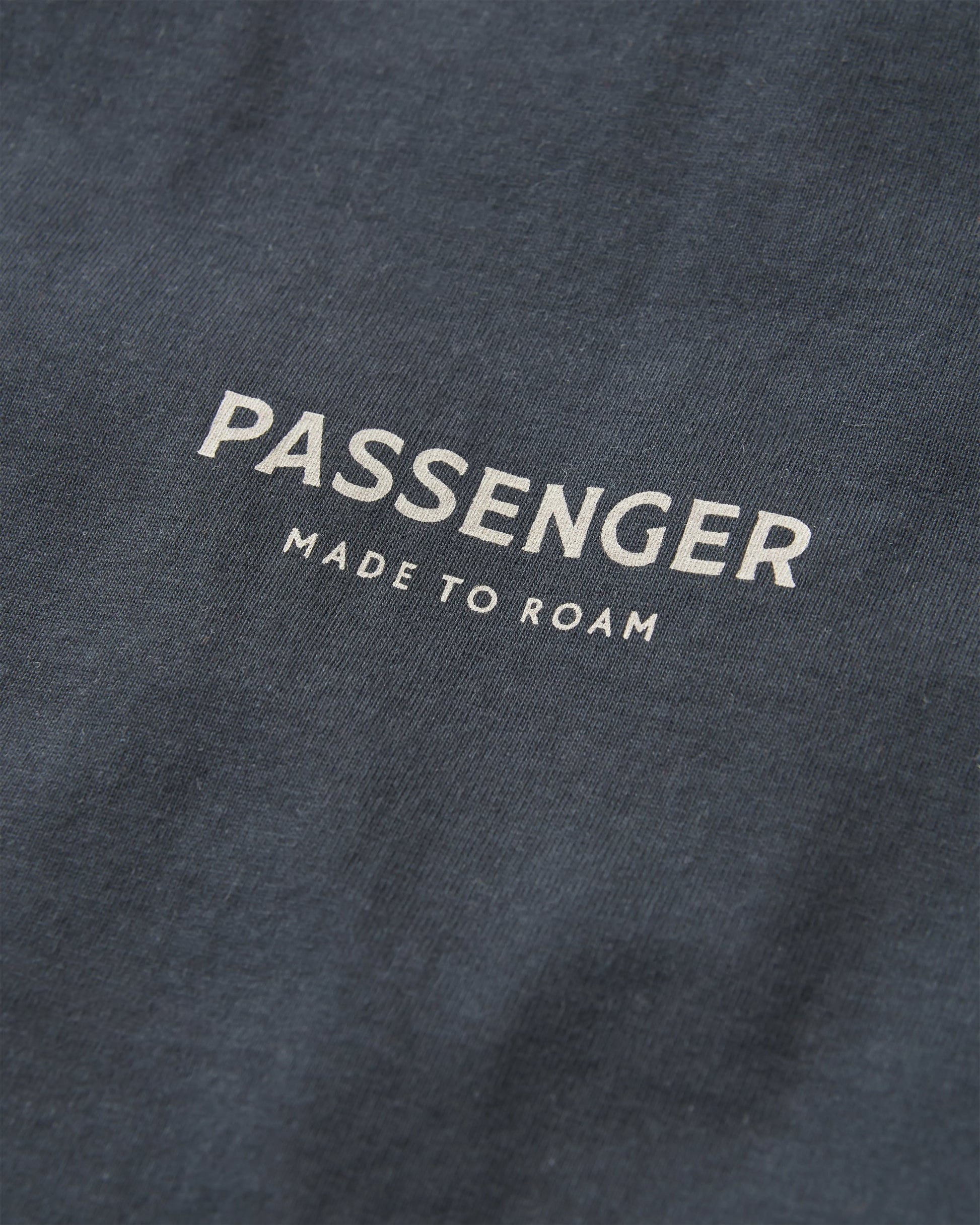 Passenger Recycled Cotton Vest - Black - Flatlay