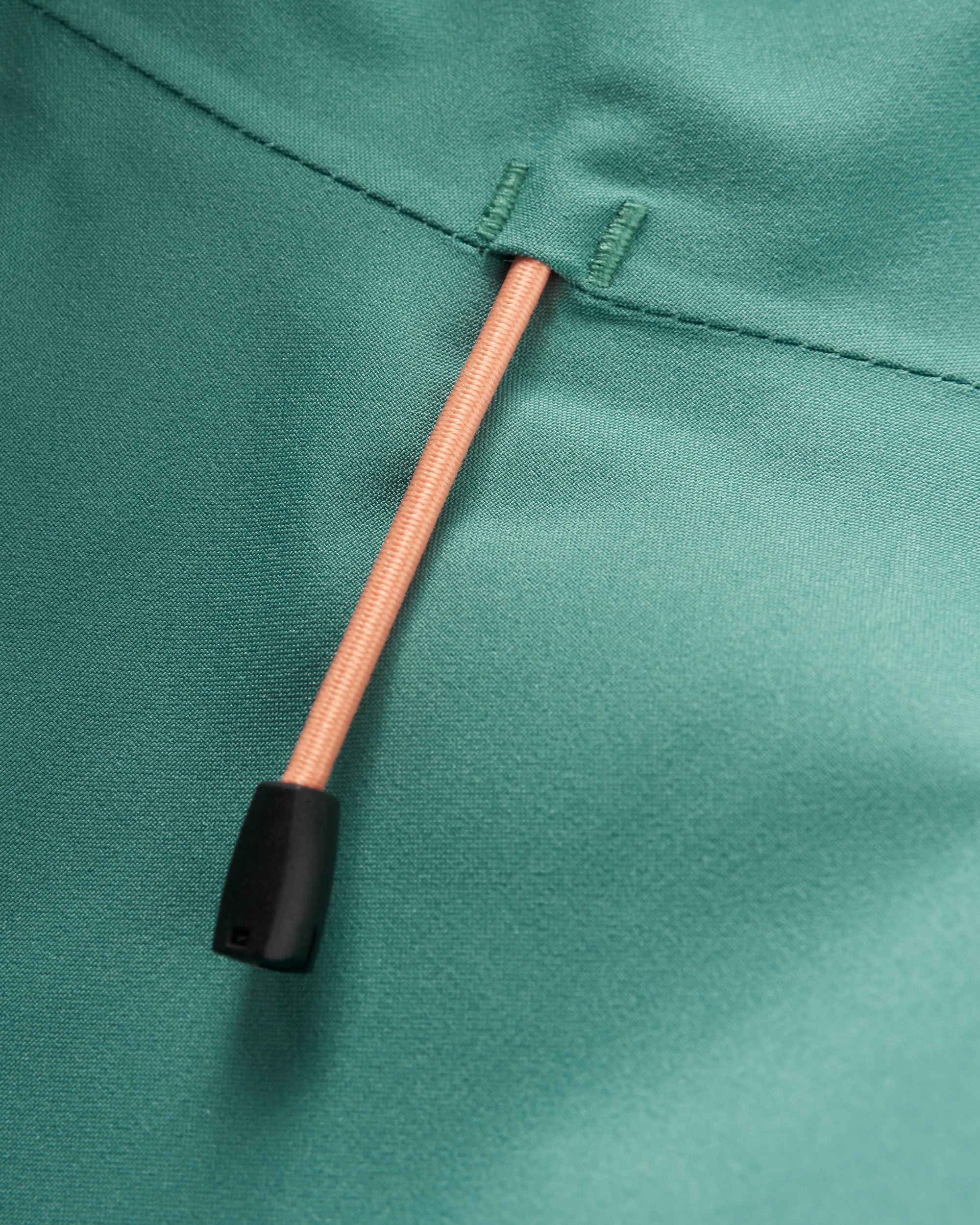 Rainstorm Recycled Waterproof Jacket - Deep Sea/Surf Spray - Flatlay