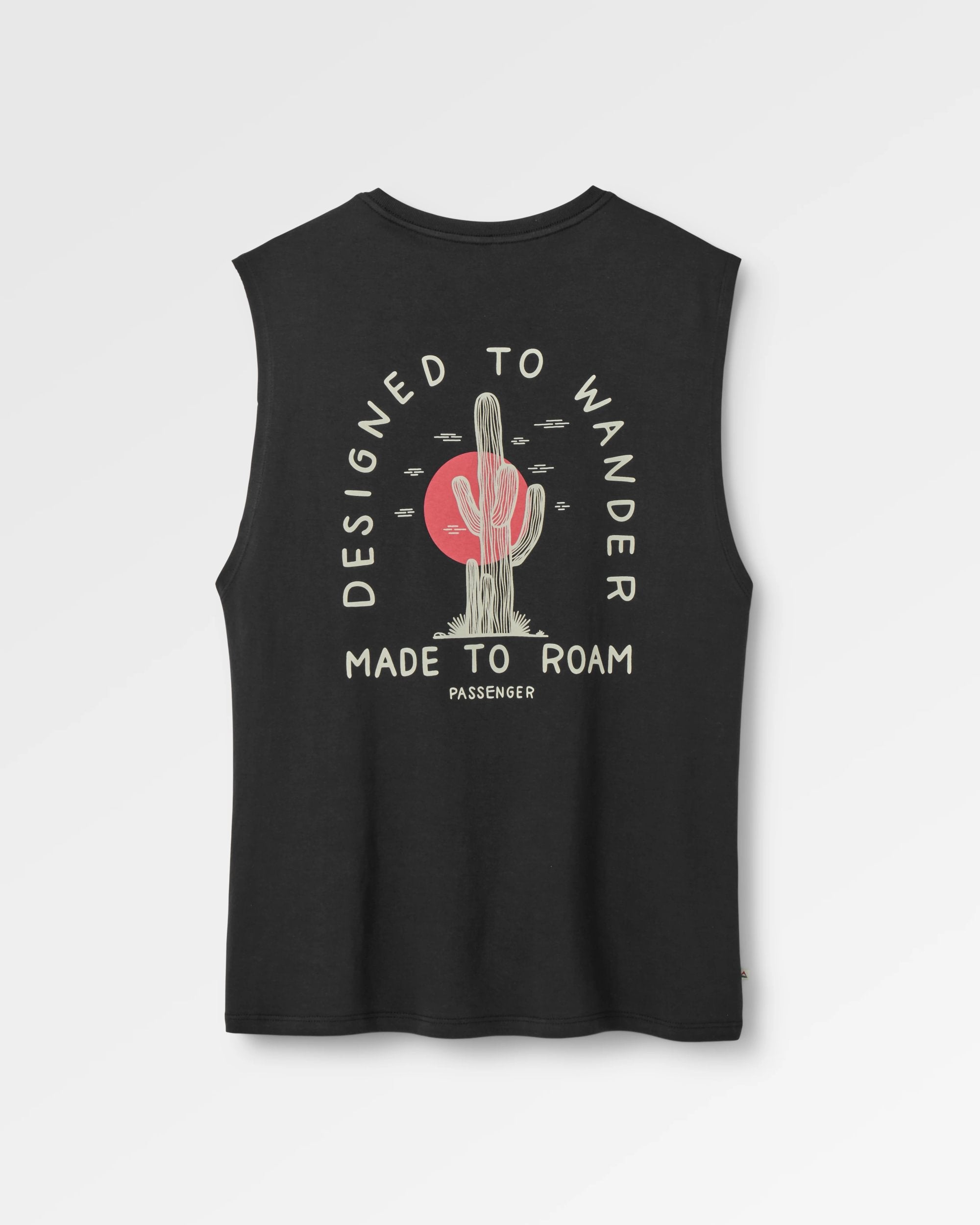 Men's Explore Vest - Black - Flatlay
