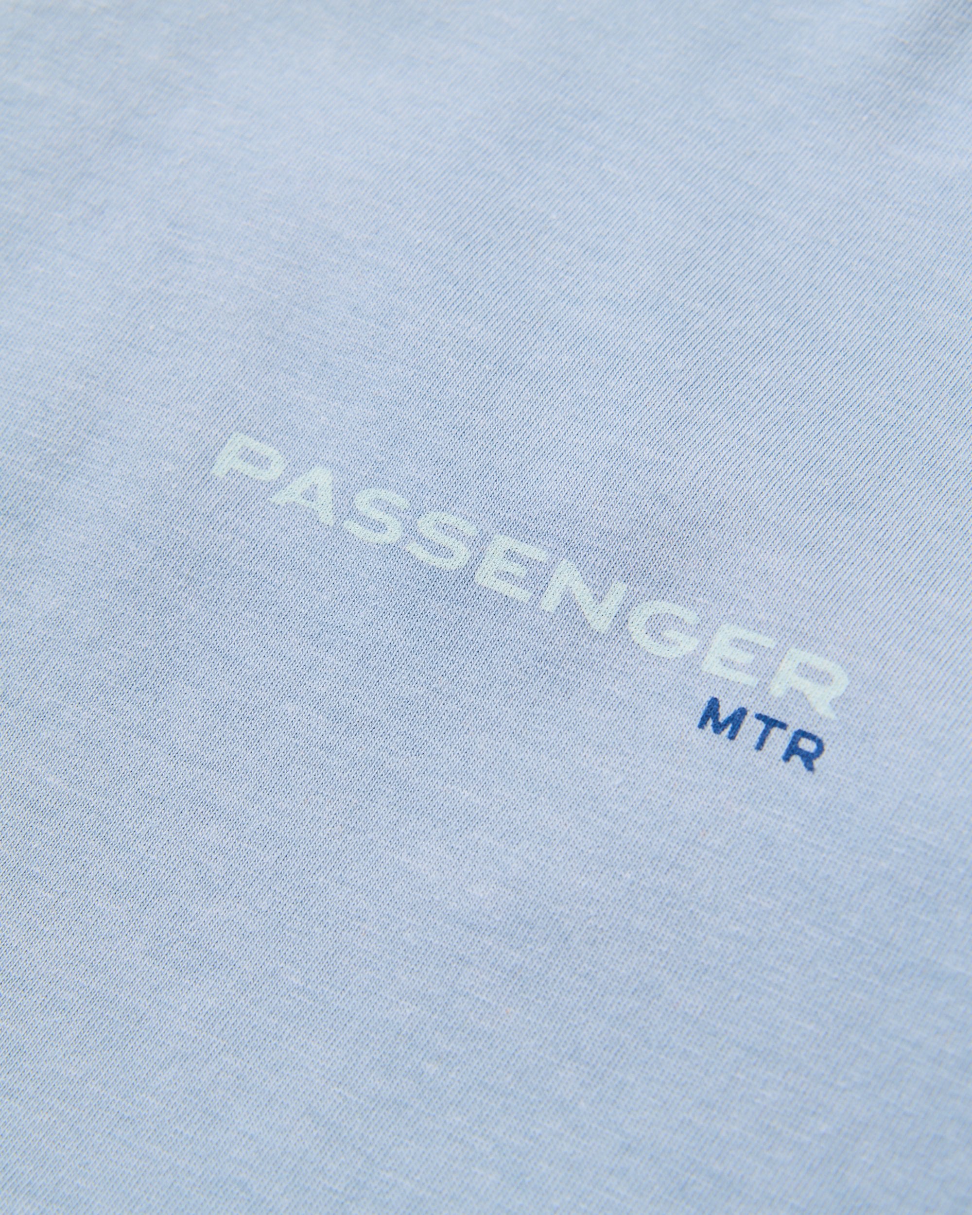 Horizons T-Shirt - Faded Denim - Flatlay