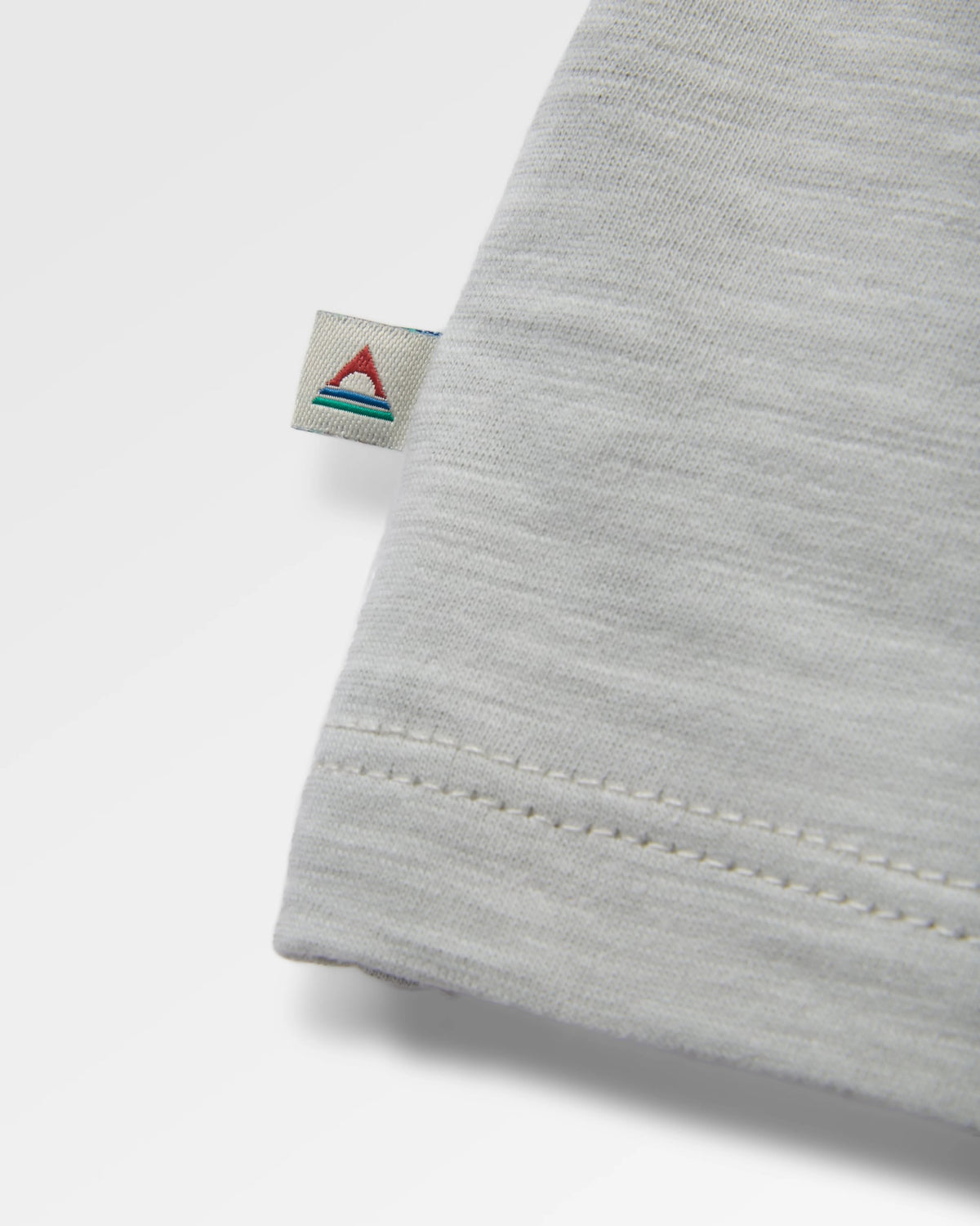 Laidback T-Shirt - Grey Marl - Flatlay