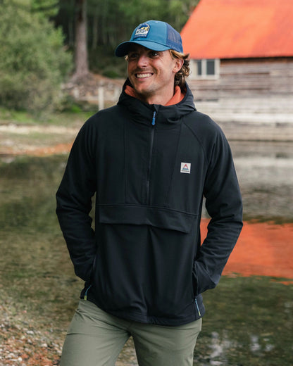 Roamer Men's Recycled Softshell Jacket - Black