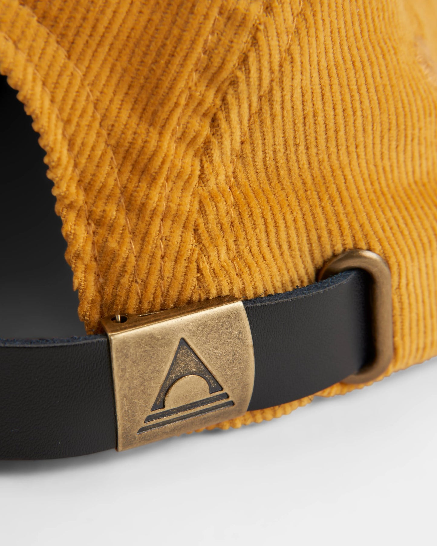 Fixie Recycled Cord 5 Panel Cap - Golden Spice