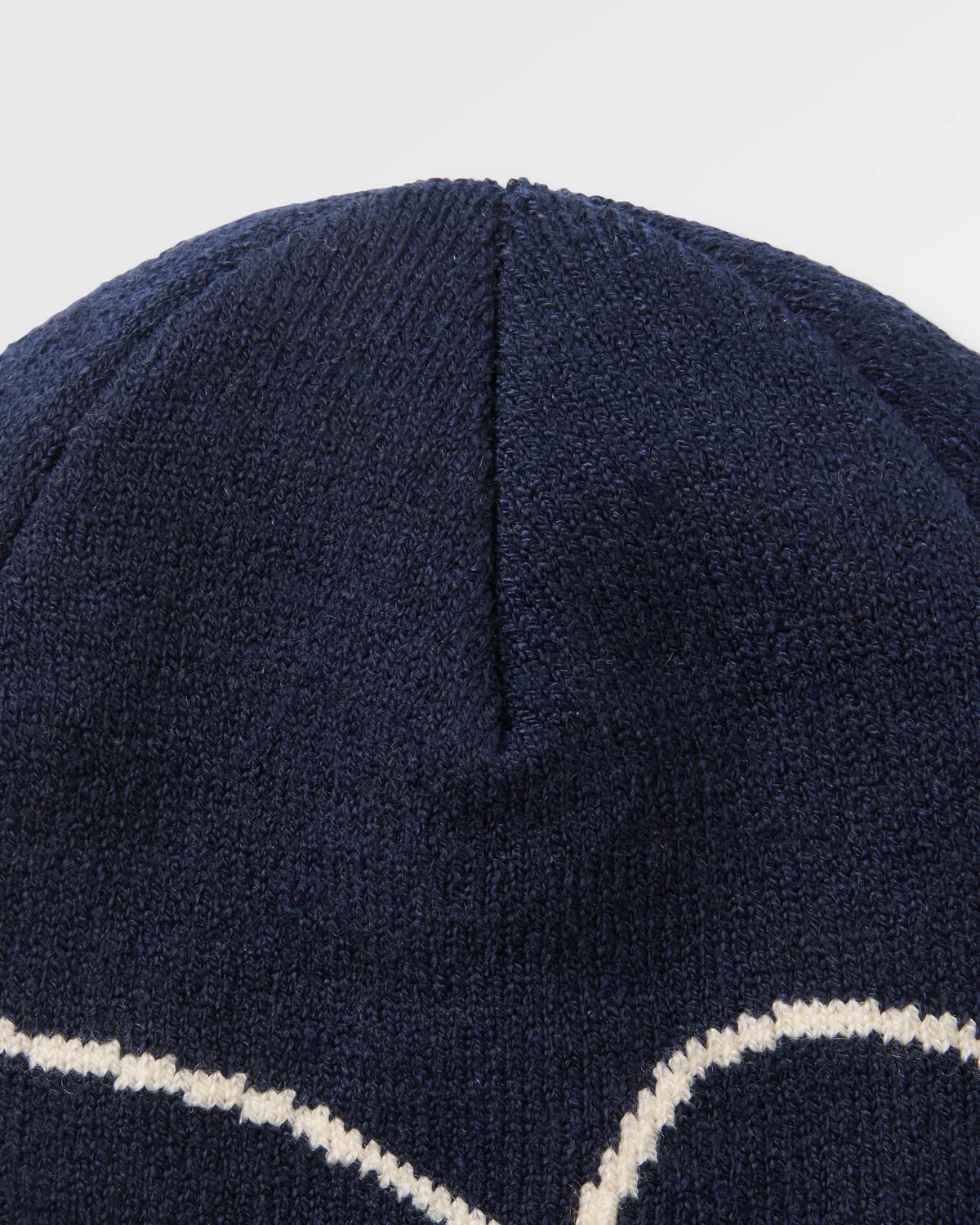 Tarn Beanie - Rich Navy - Flatlay