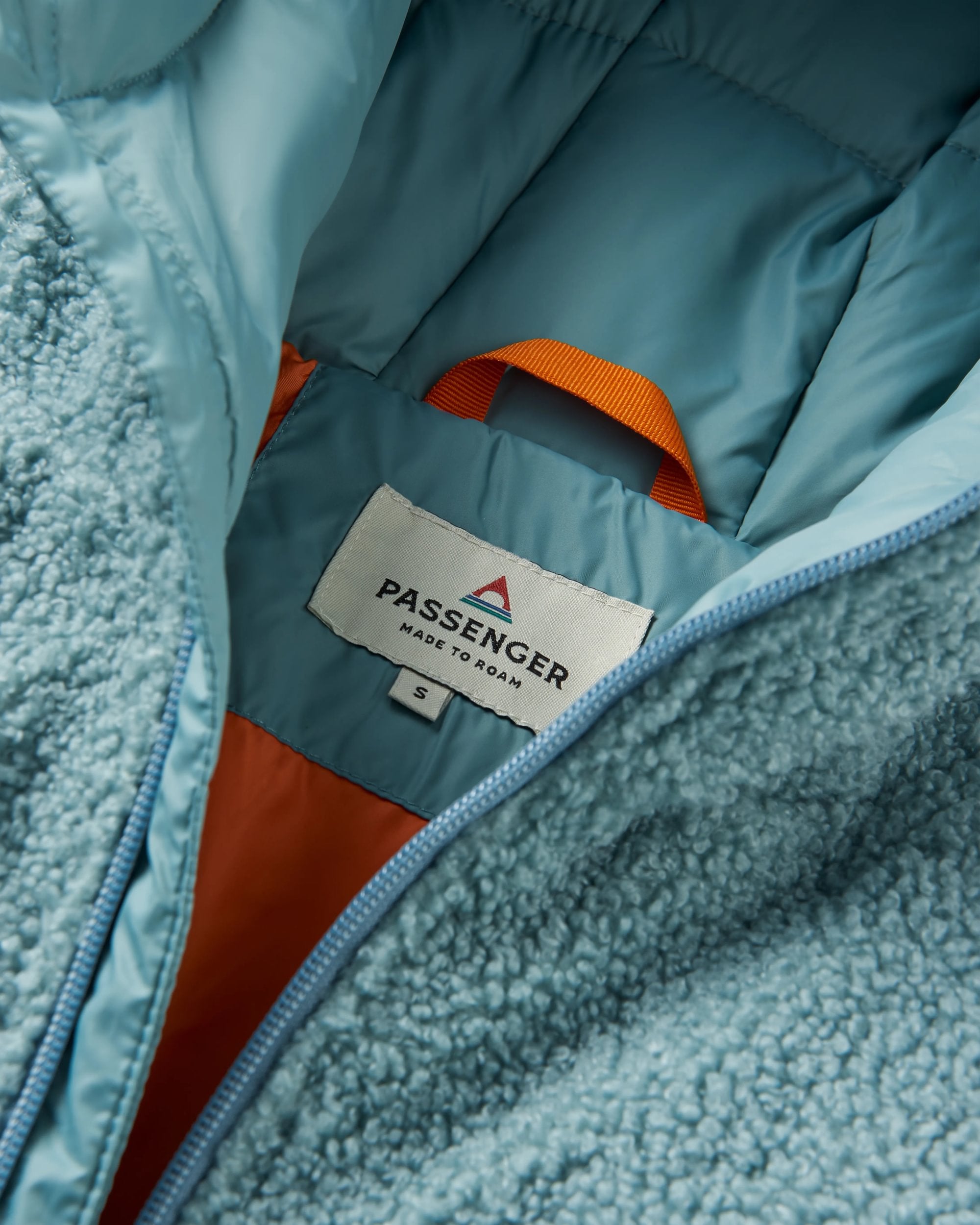 Elowen Hooded Recycled Insulated Jacket - Arctic - Flatlay