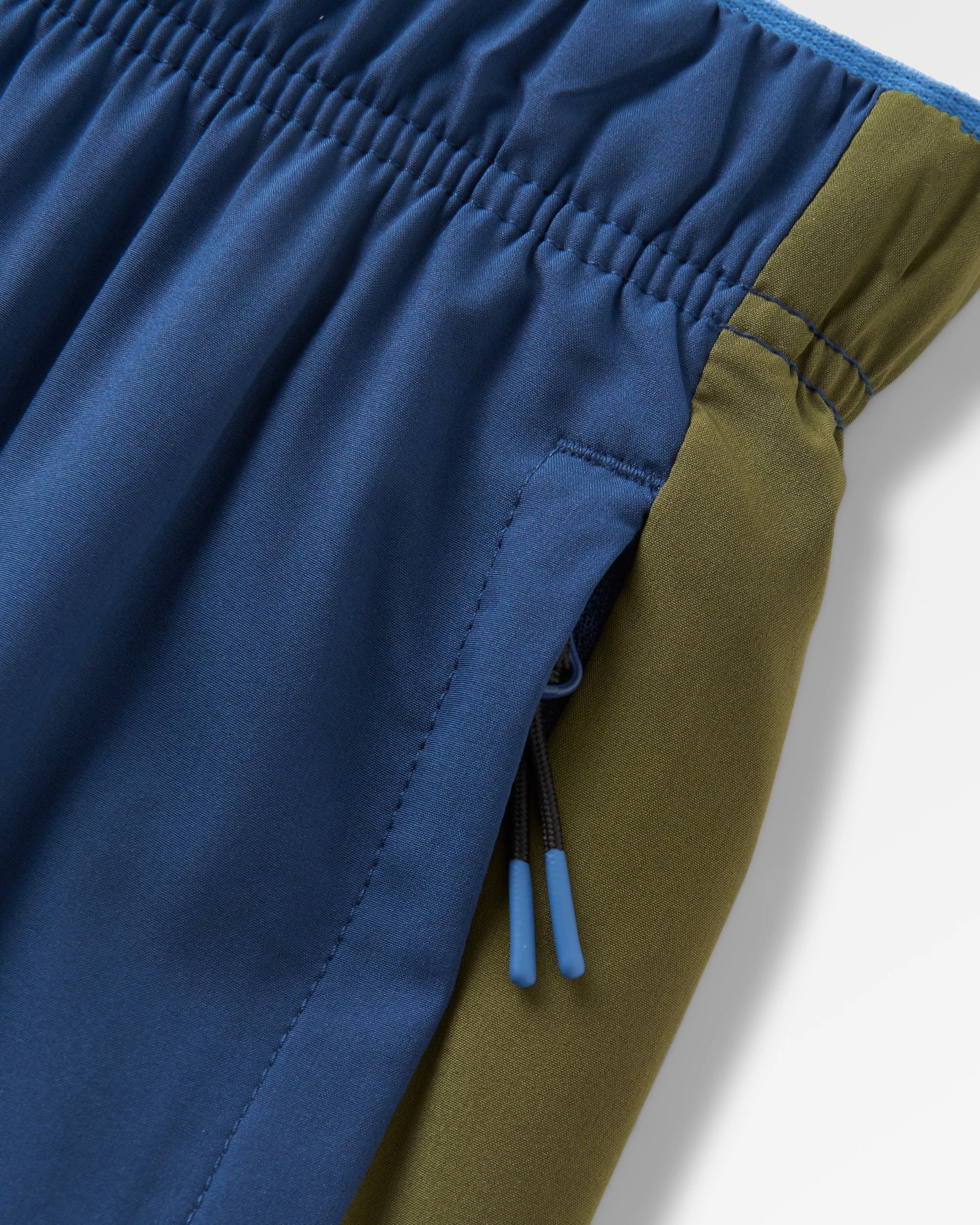 Swift Recycled Trail Short - Dark Denim - Flatlay