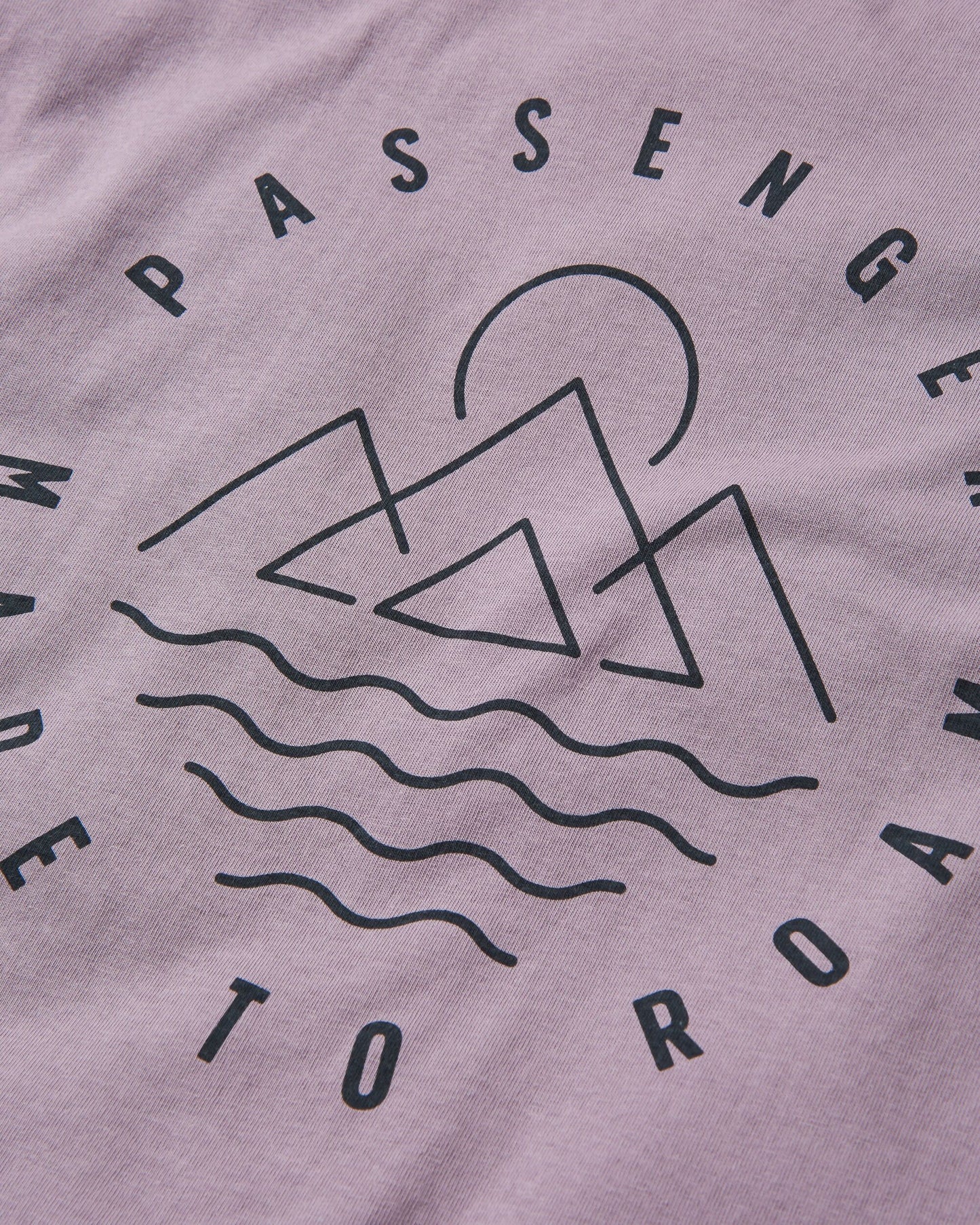 Escapism Recycled Cotton T-Shirt - Dusty Lilac