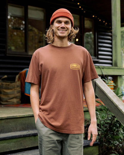 Rambler Recycled Cotton T-Shirt - Cappuccino