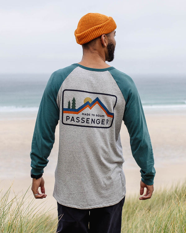 Made To Roam Recycled Cotton Ls T-Shirt - Grey Marl